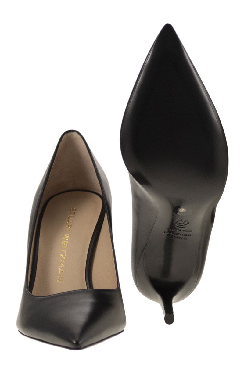 STUART WEITZMAN Power 85 Leather Pumps - Women's Stiletto Shoes