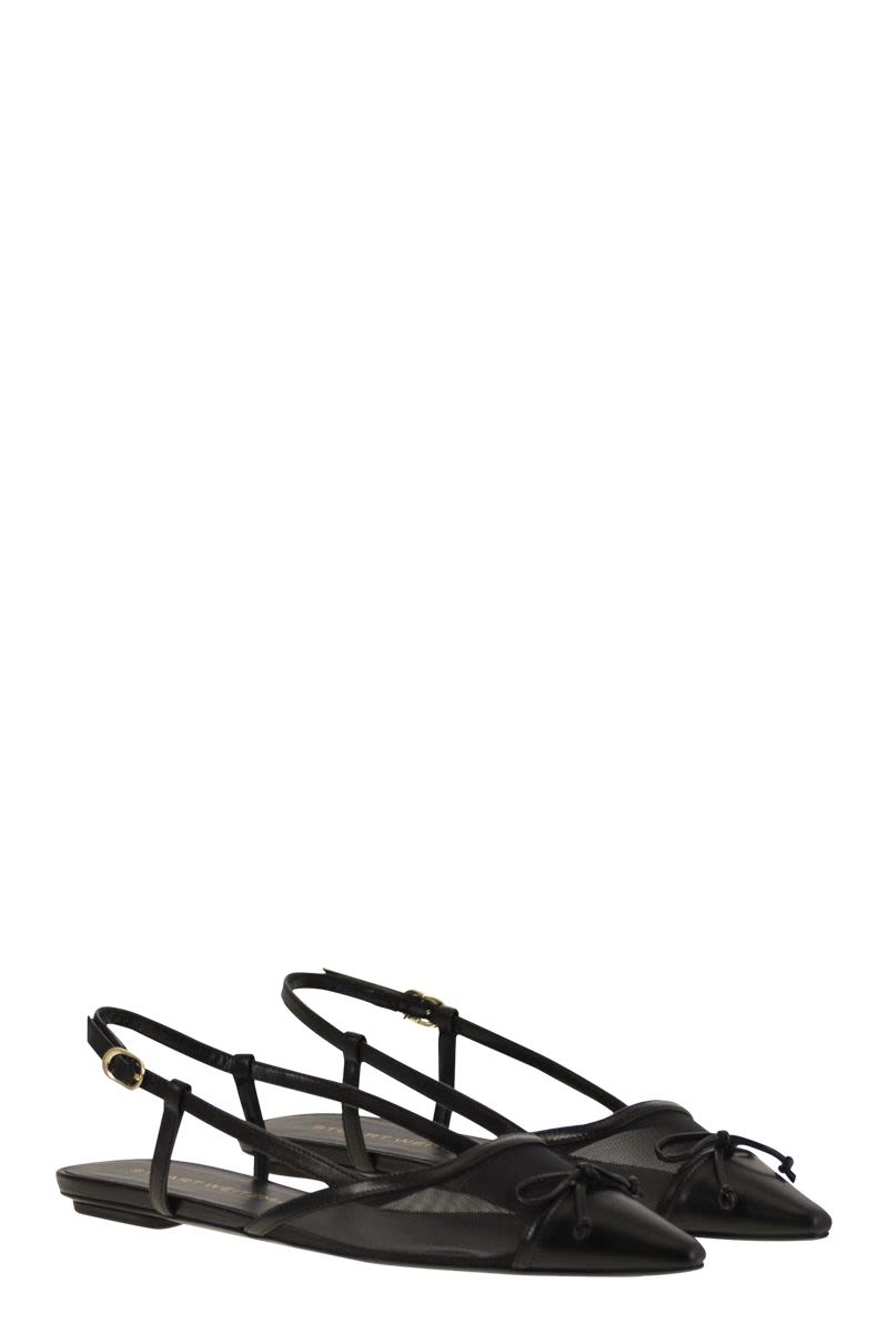 STUART WEITZMAN Women's Kitty Slingback Ballerina Shoes