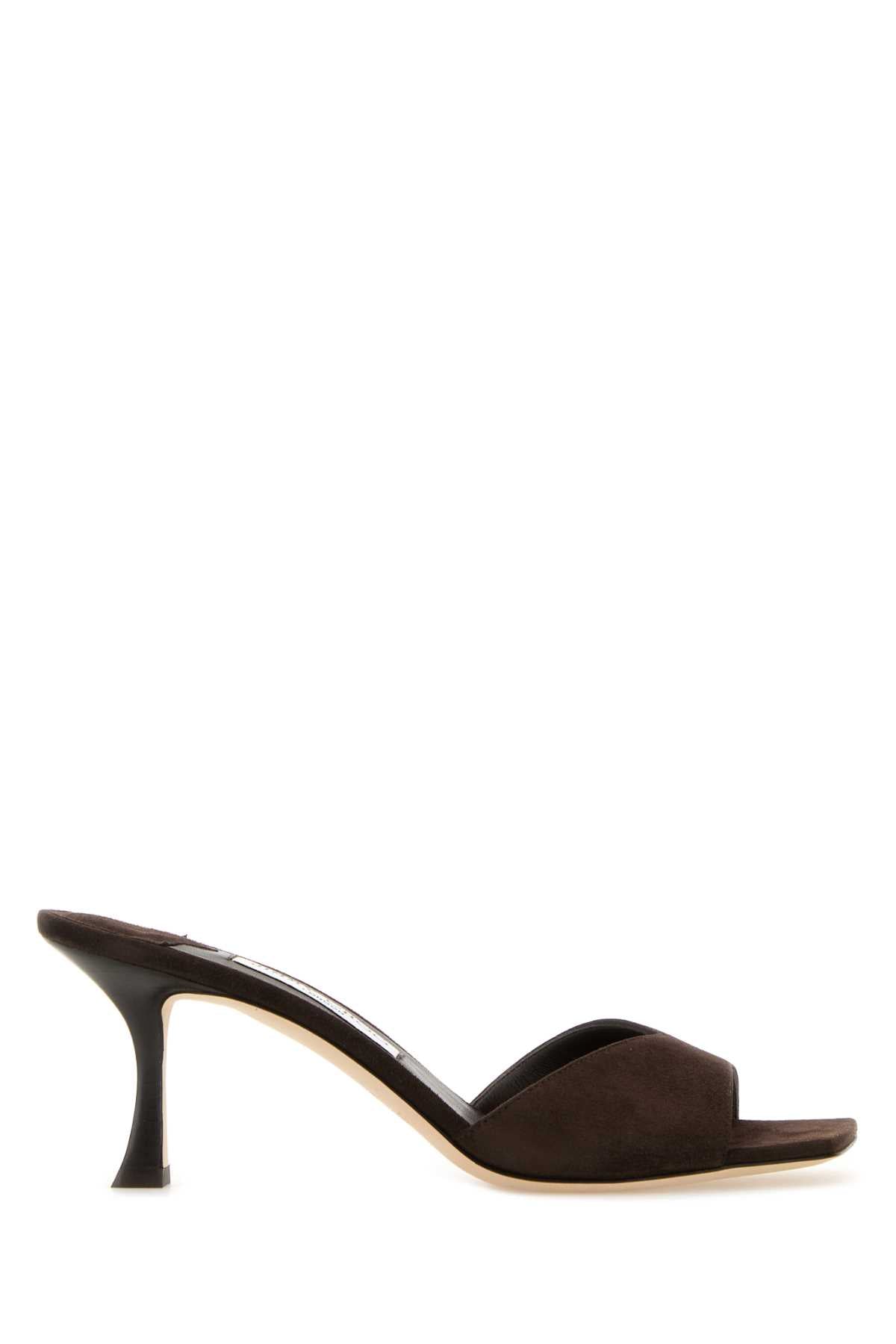 JIMMY CHOO Suede Skye 70 Flats for Women