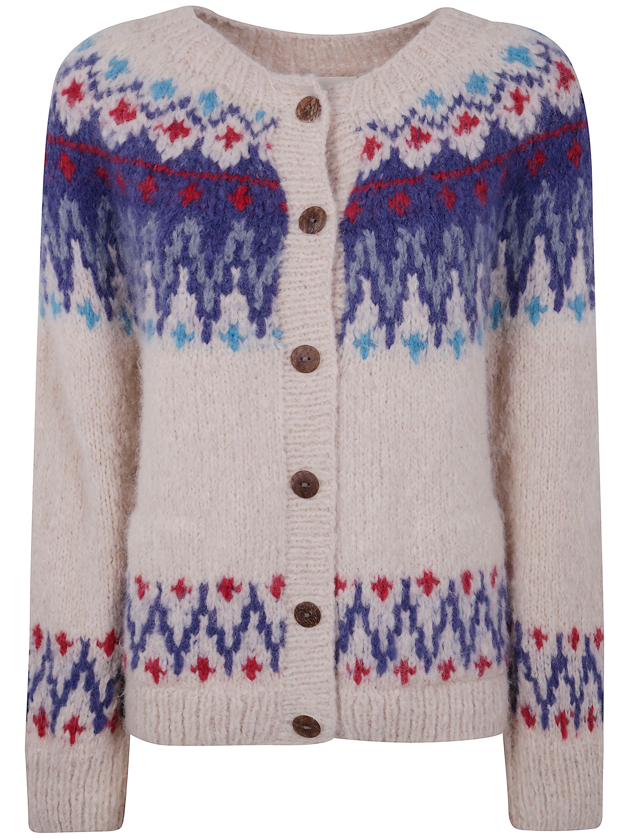 FRANTIC Round Neck Cardigan for Women - FW25 Collection