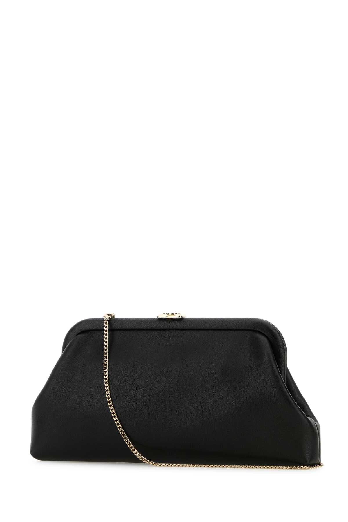 JIMMY CHOO Mini Leather Skylar Clutch