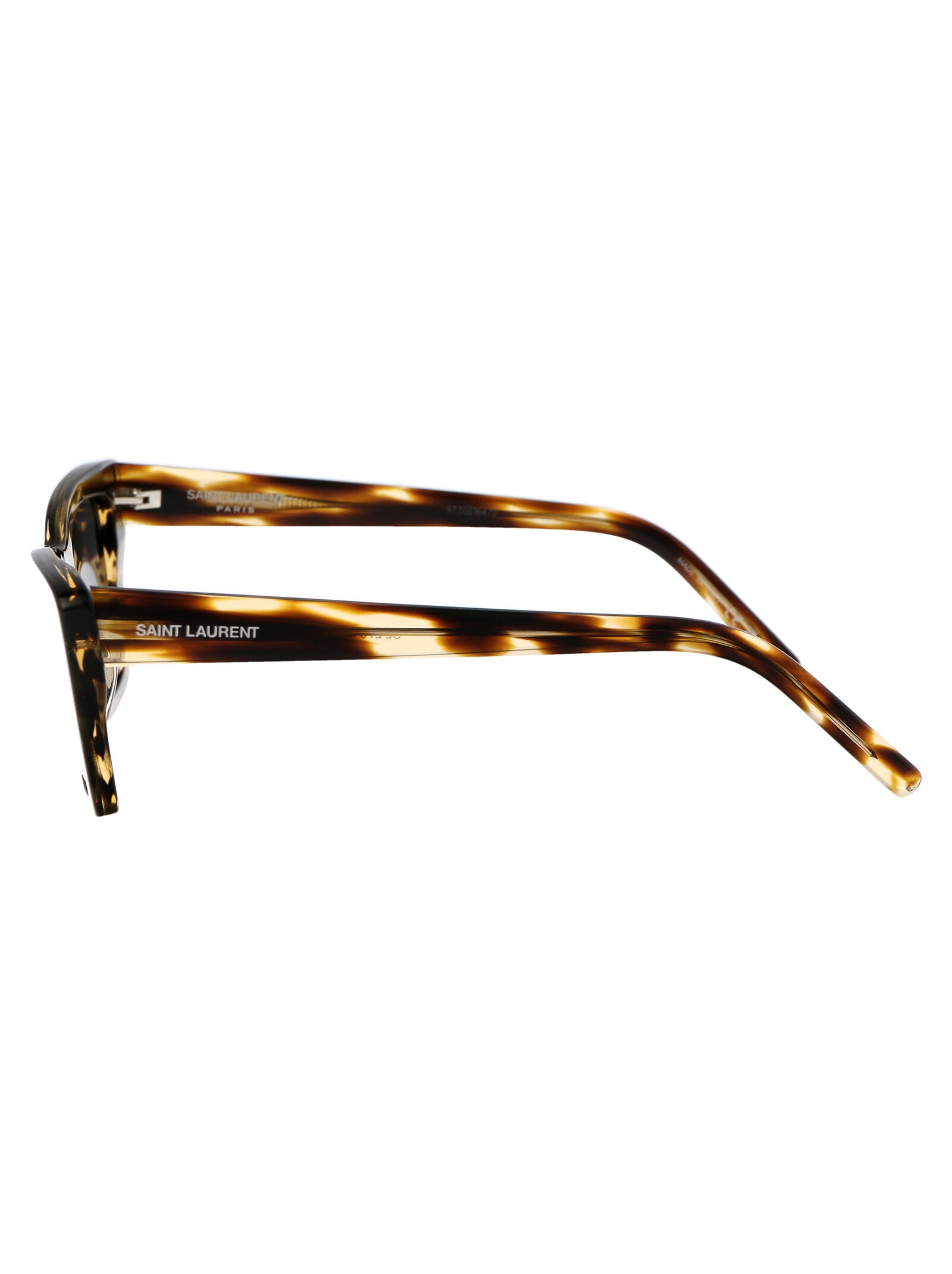 SAINT LAURENT Havana Acetate Sunglasses for Women - SL 276 Mica