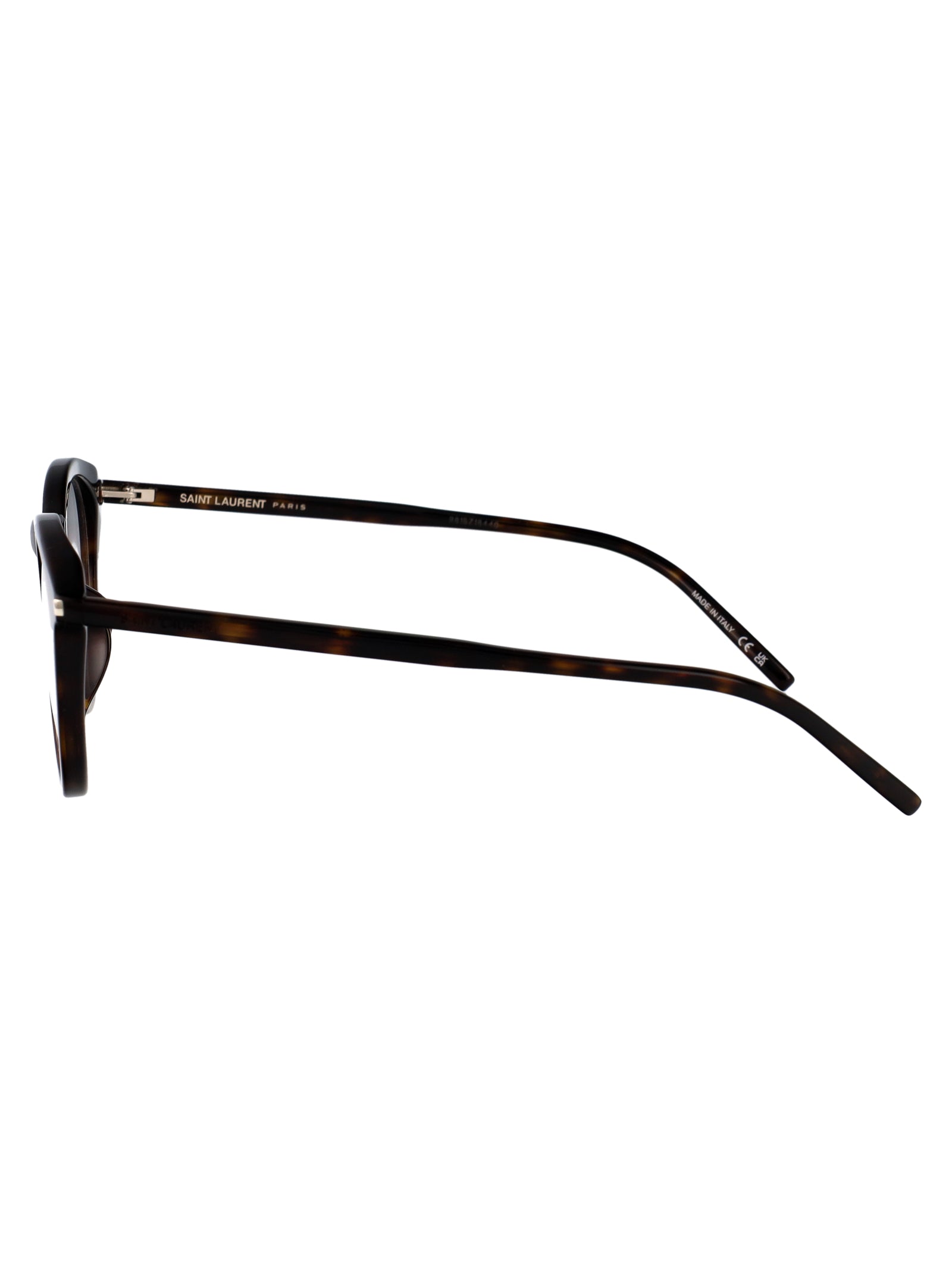 SAINT LAURENT Transparent Recycled Acetate Optical Glasses