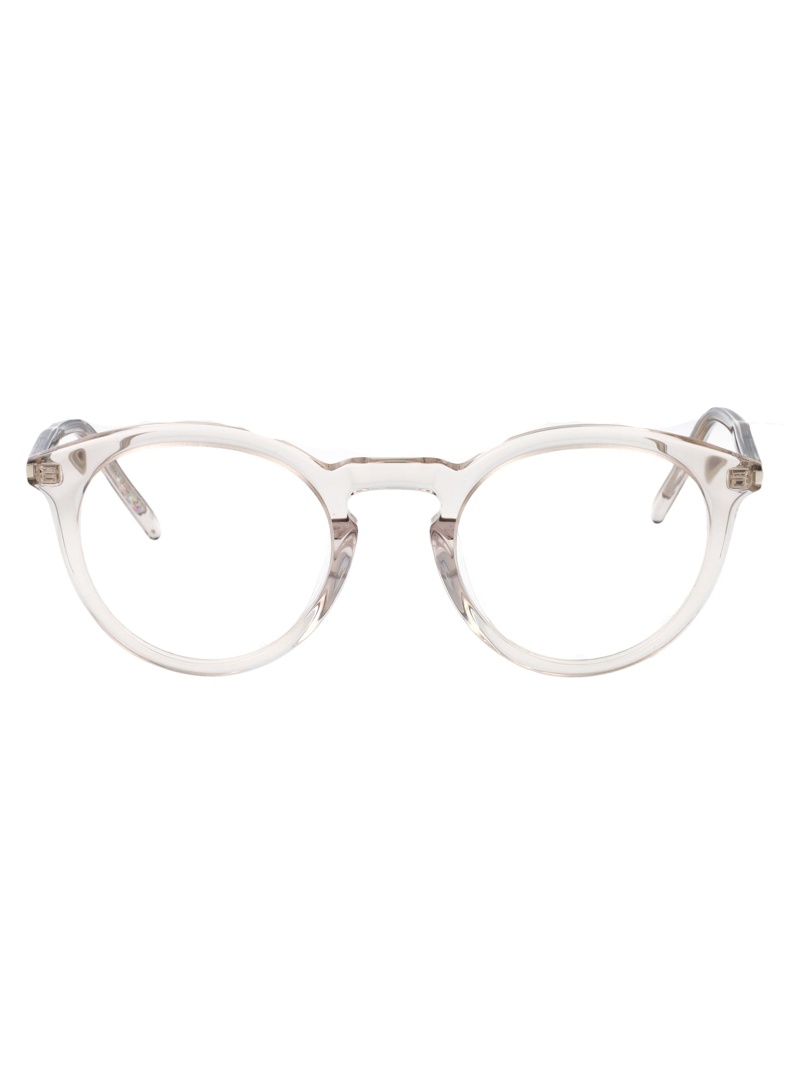 SAINT LAURENT Transparent Recycled Acetate Glasses