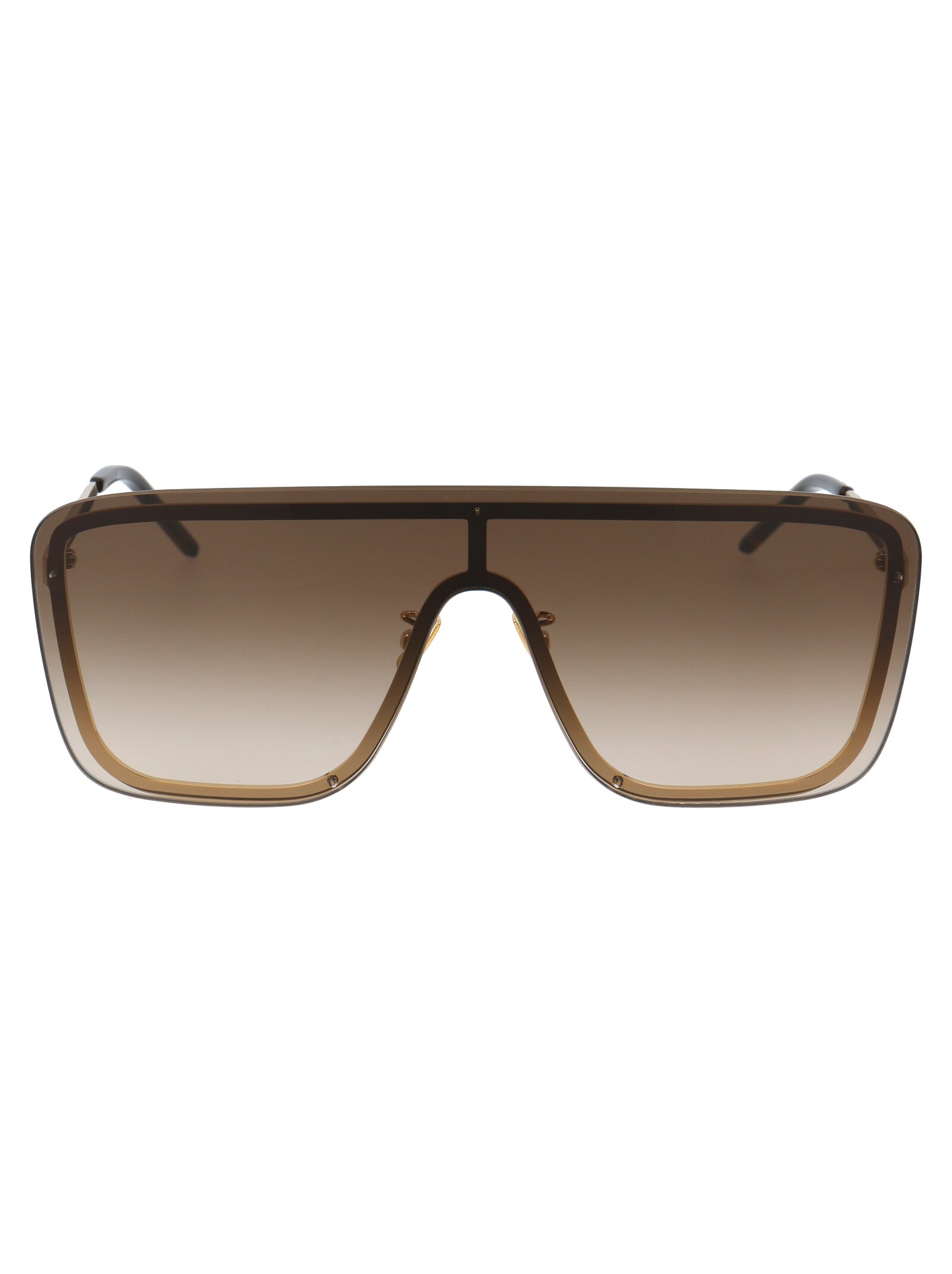 SAINT LAURENT Metal Mask Sunglasses for All