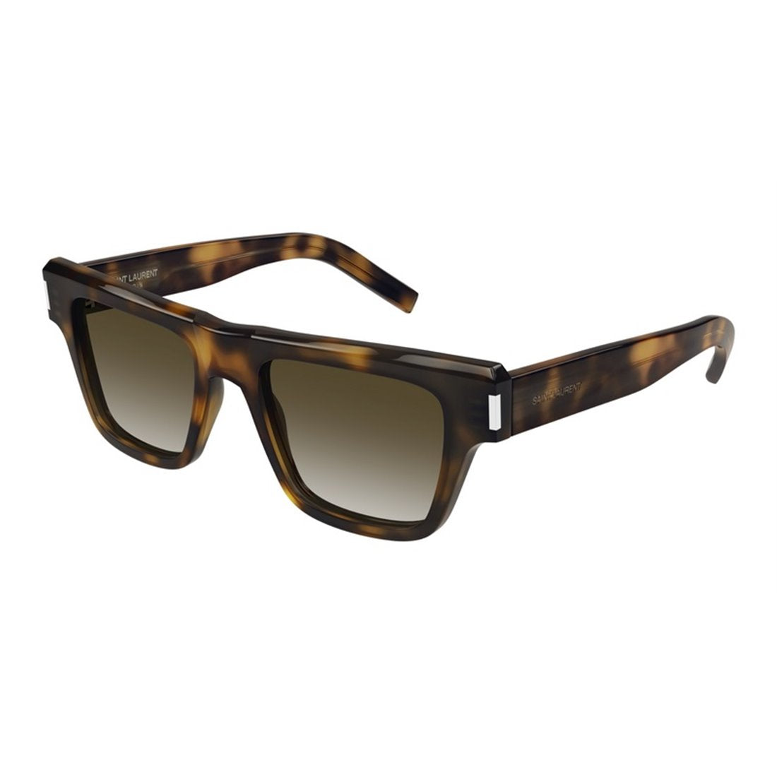 SAINT LAURENT Acetate Havana Sunglasses for Women