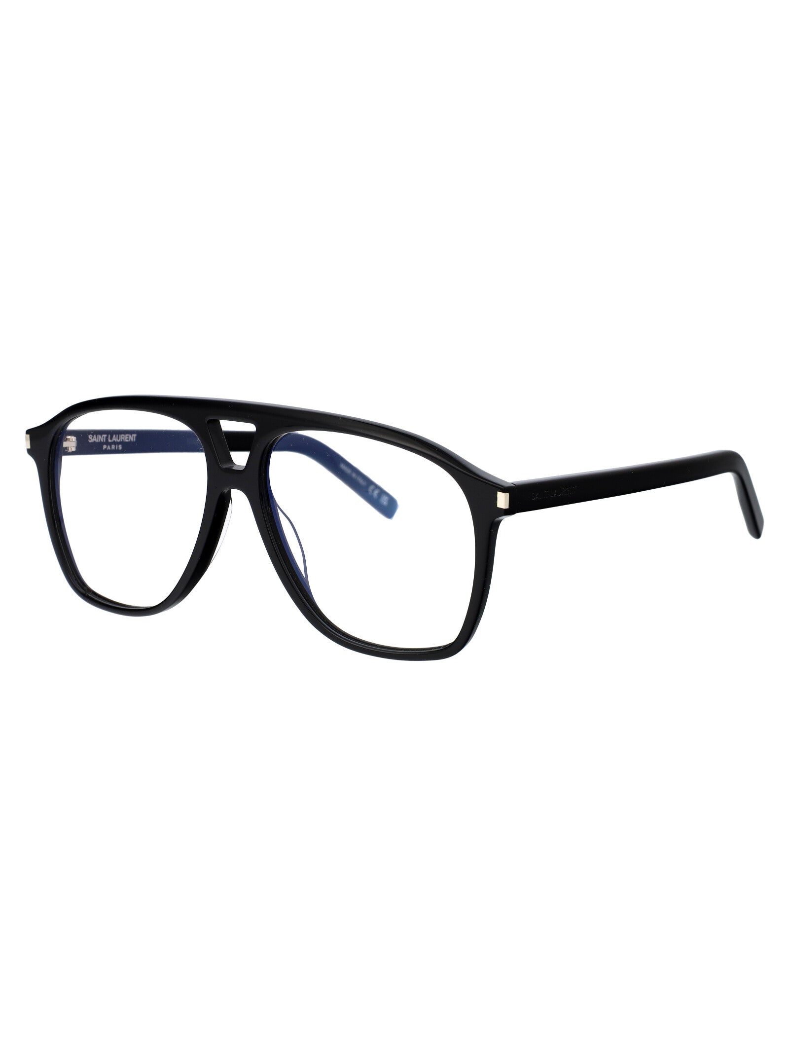 SAINT LAURENT Chic Transparent Acetate Optical Glasses