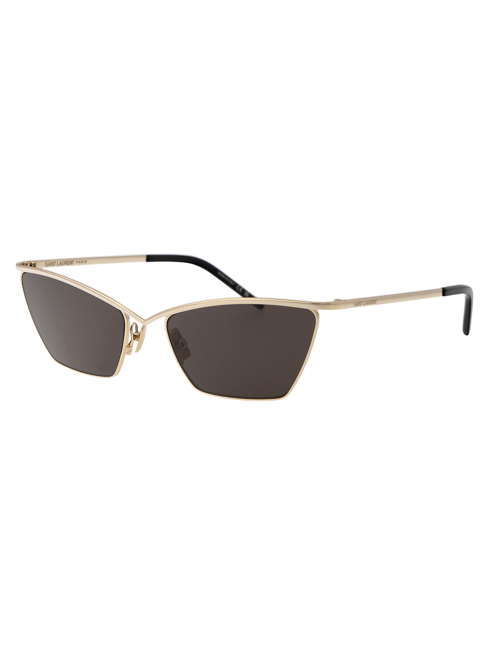 SAINT LAURENT Metallic Sunglasses
