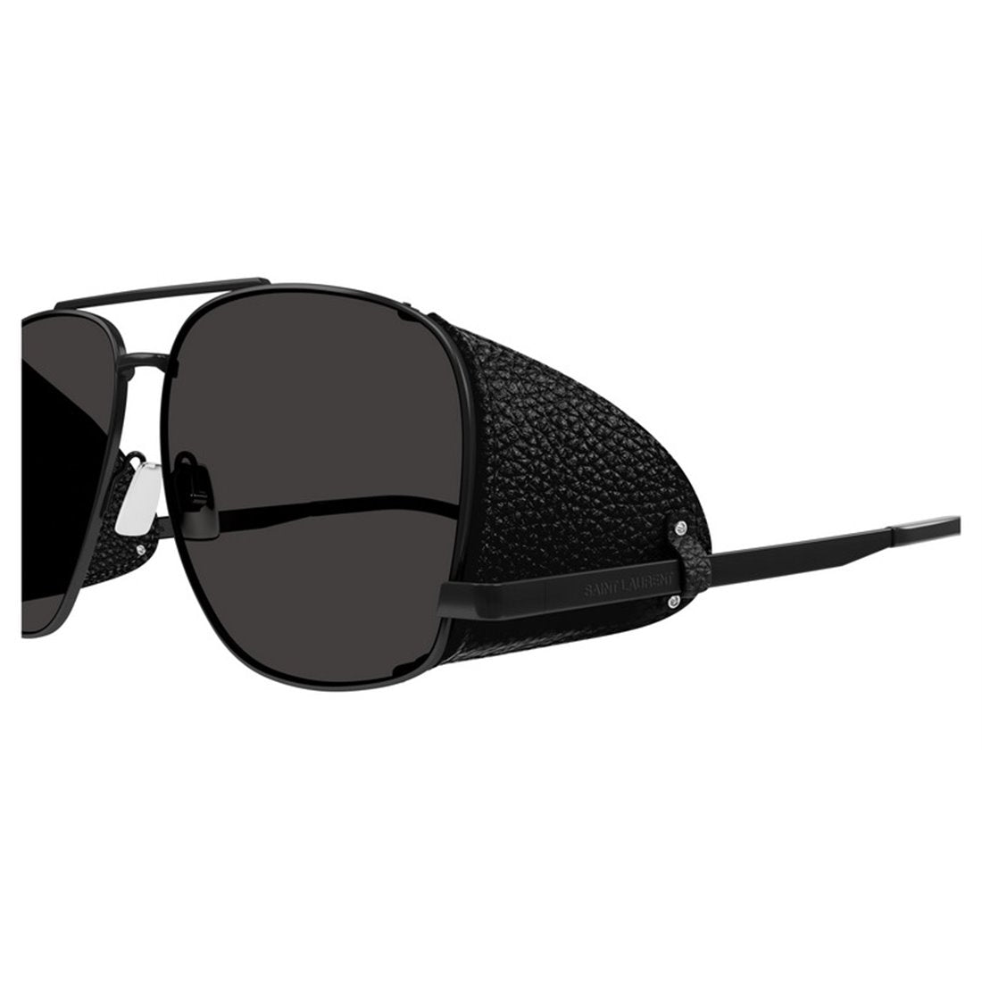 SAINT LAURENT Men's SL 653 Leonard Leather Spoiler Sunglasses