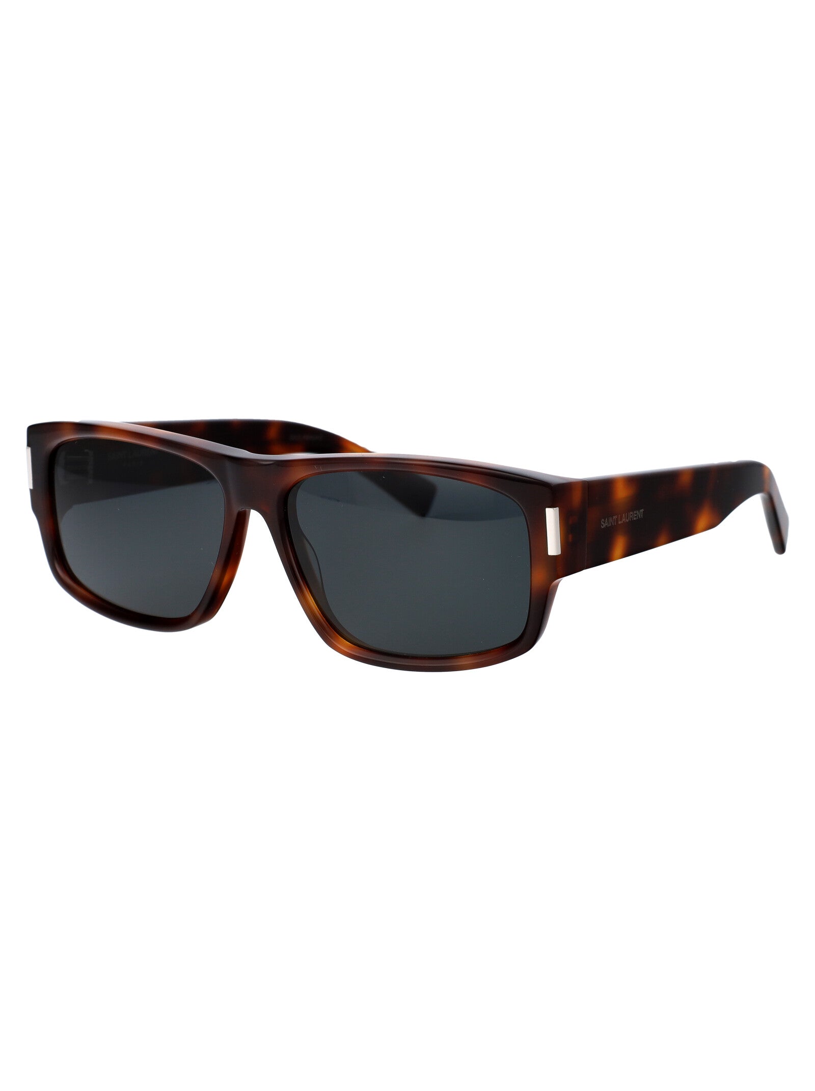 SAINT LAURENT Chic Acetate Havana Sunglasses