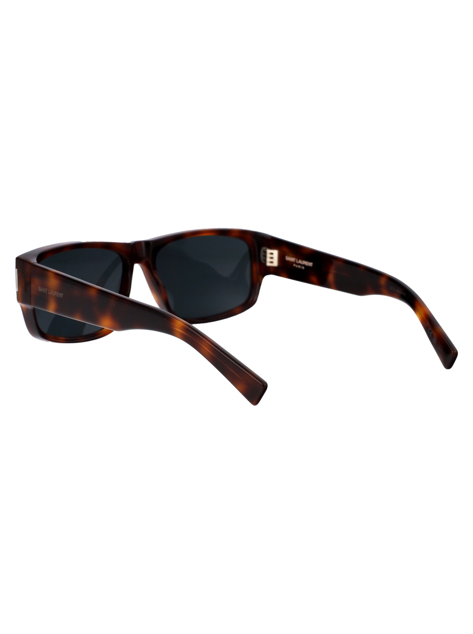 SAINT LAURENT Chic Acetate Havana Sunglasses