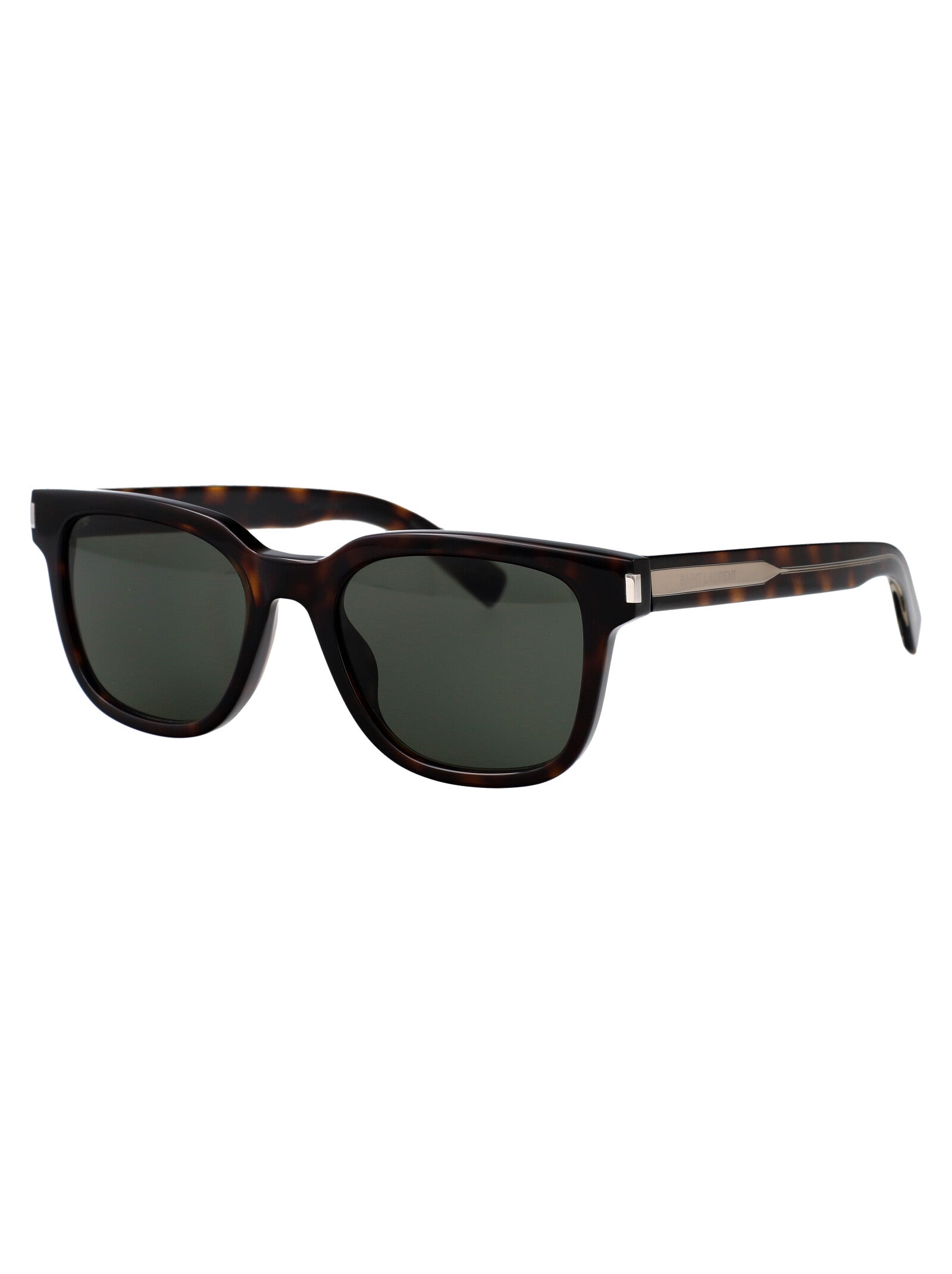 SAINT LAURENT Resin Havana Sunglasses