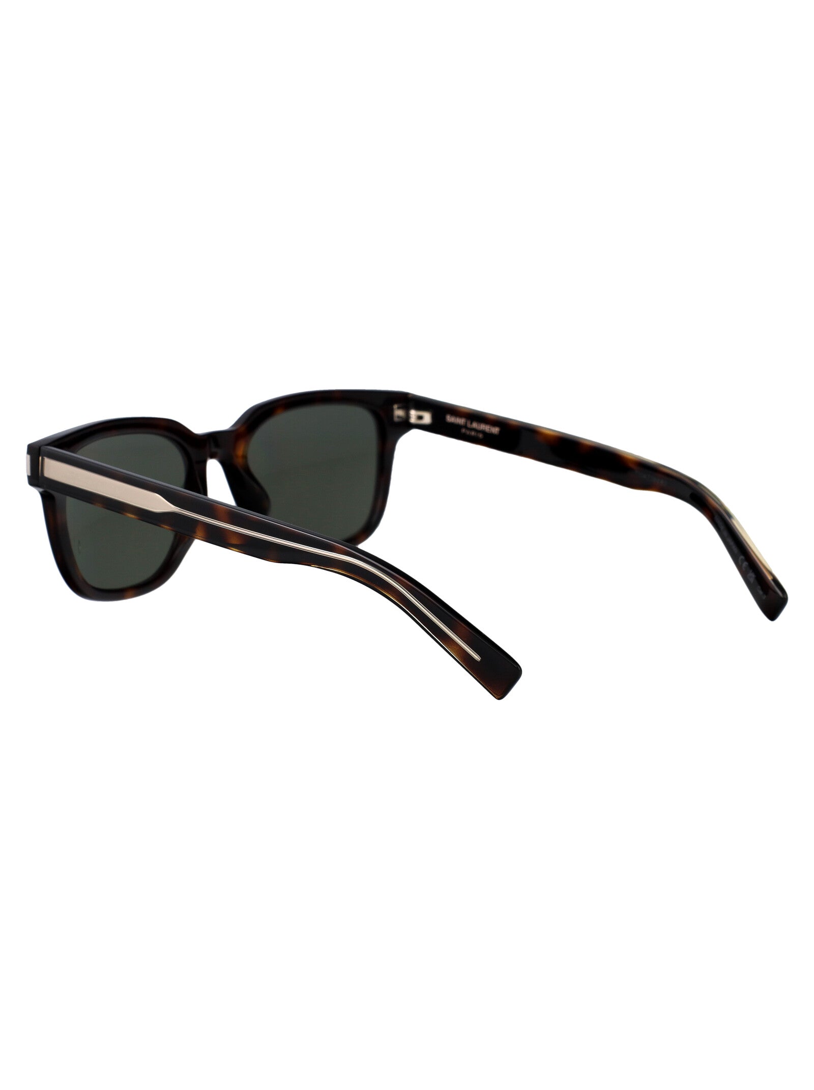 SAINT LAURENT Resin Havana Sunglasses
