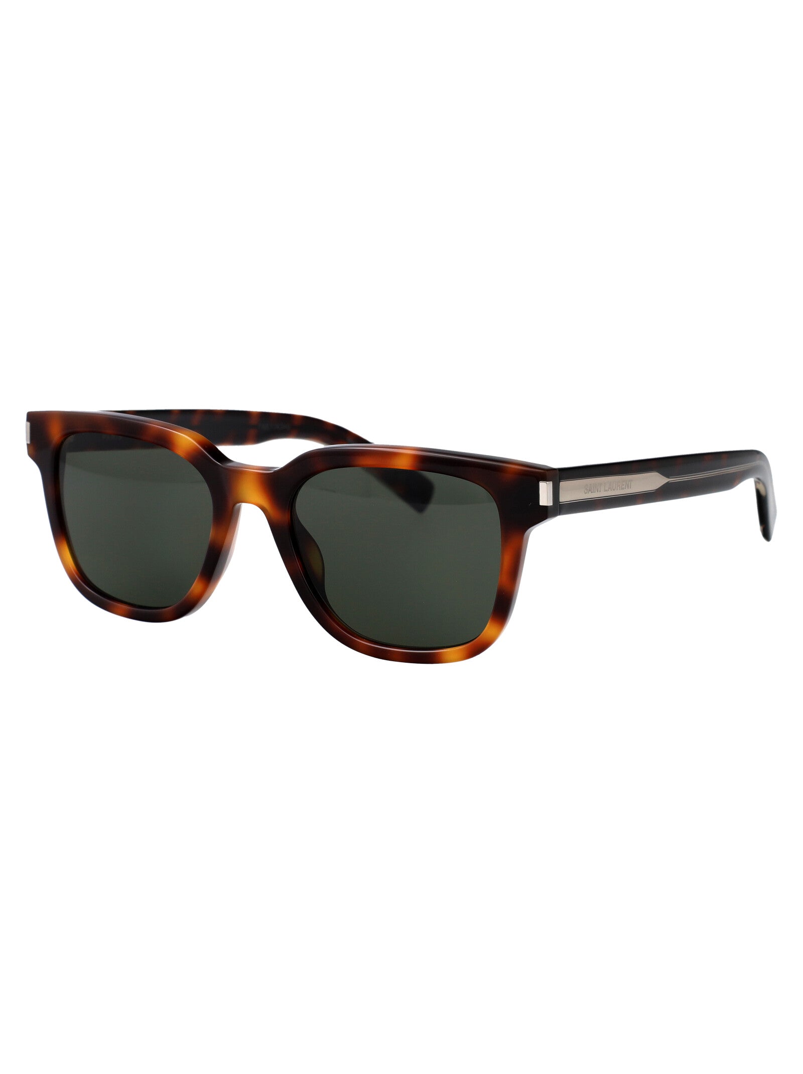 SAINT LAURENT Resin Havana Sunglasses for Women