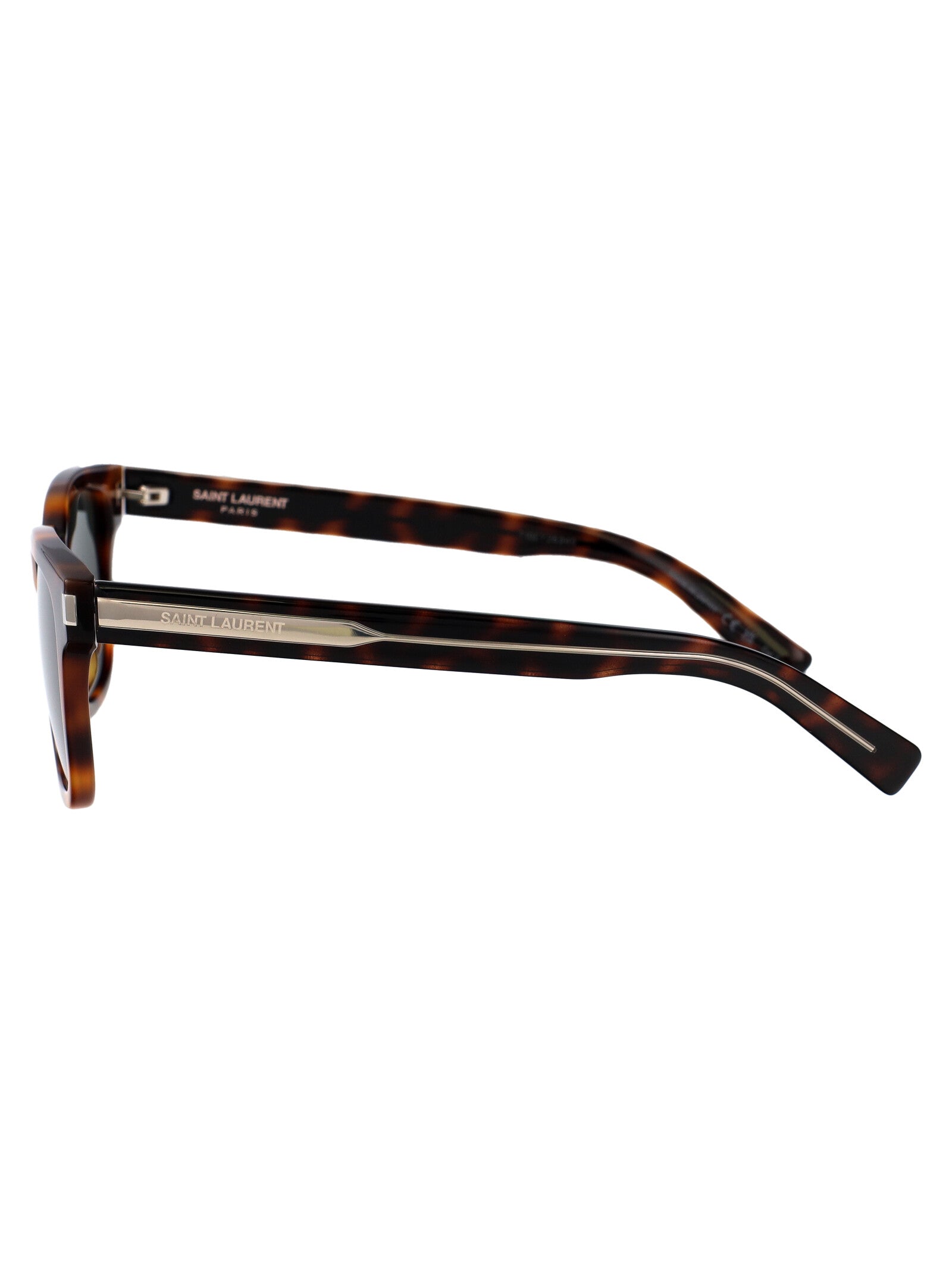 SAINT LAURENT Resin Havana Sunglasses for Women