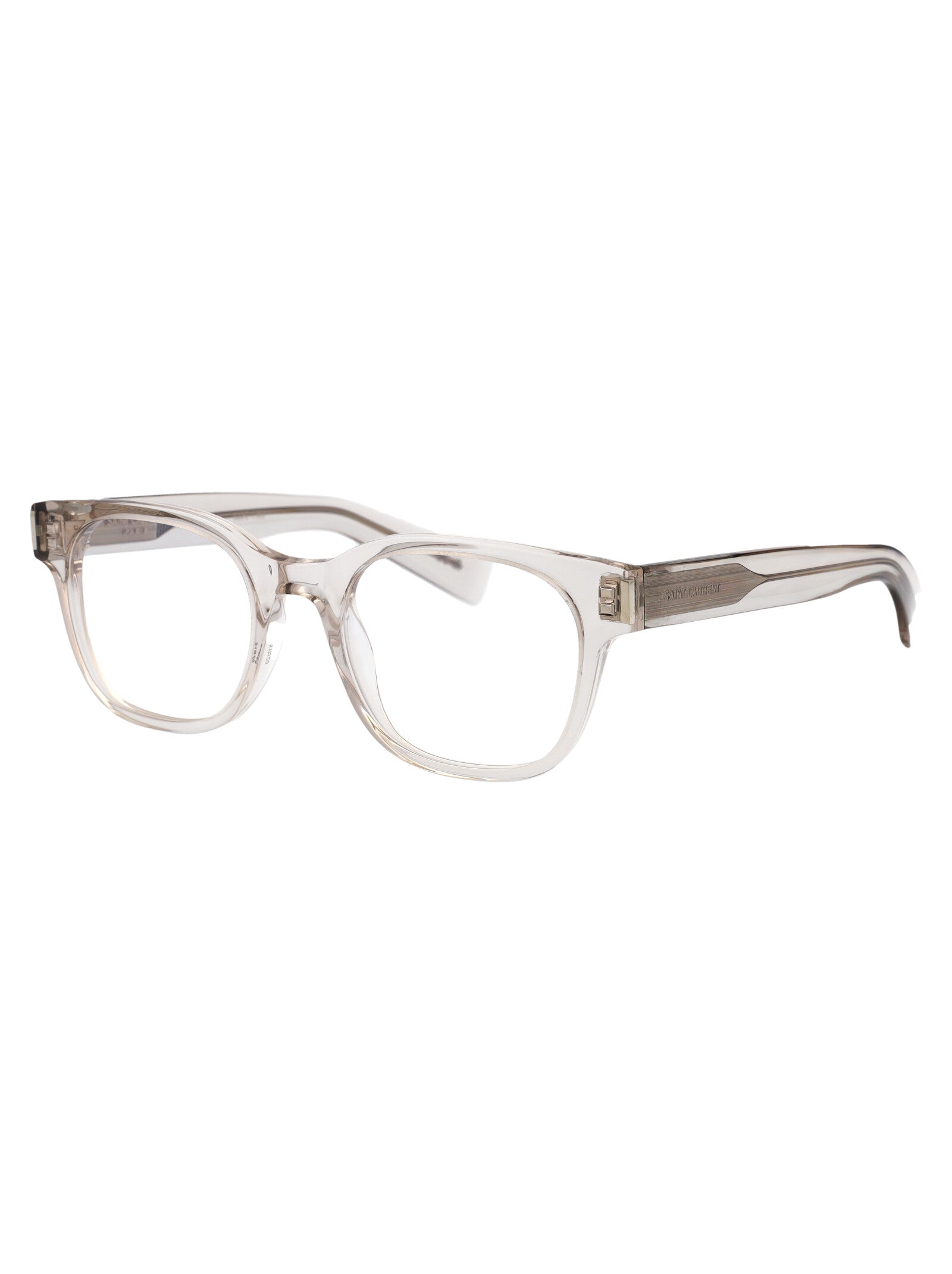 SAINT LAURENT Stylish Transparent Acetate Optical Glasses for Women