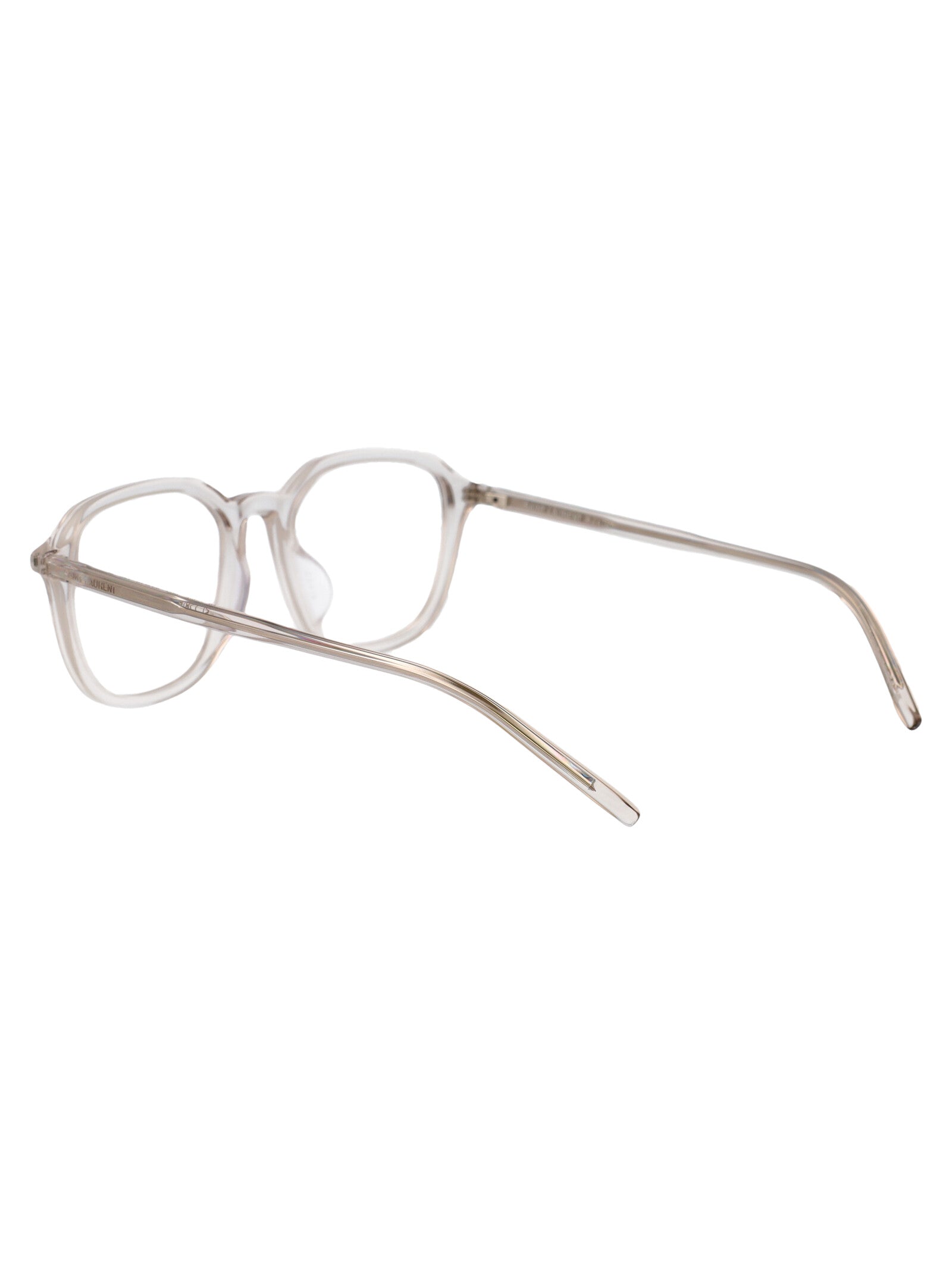 SAINT LAURENT Transparent Acetate Glasses for All Seasons