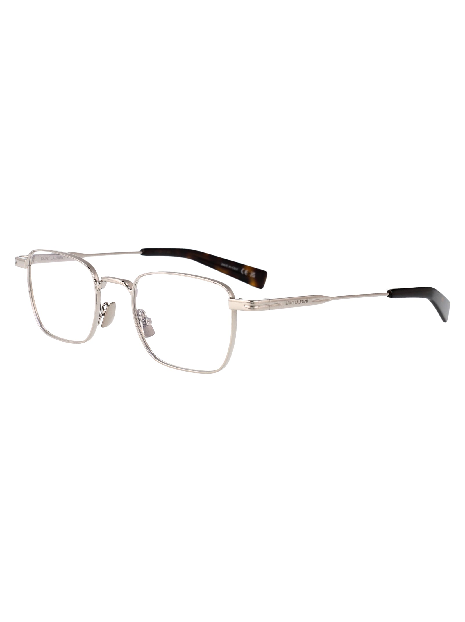SAINT LAURENT Stylish Transparent Metal Glasses for Women - SL 729