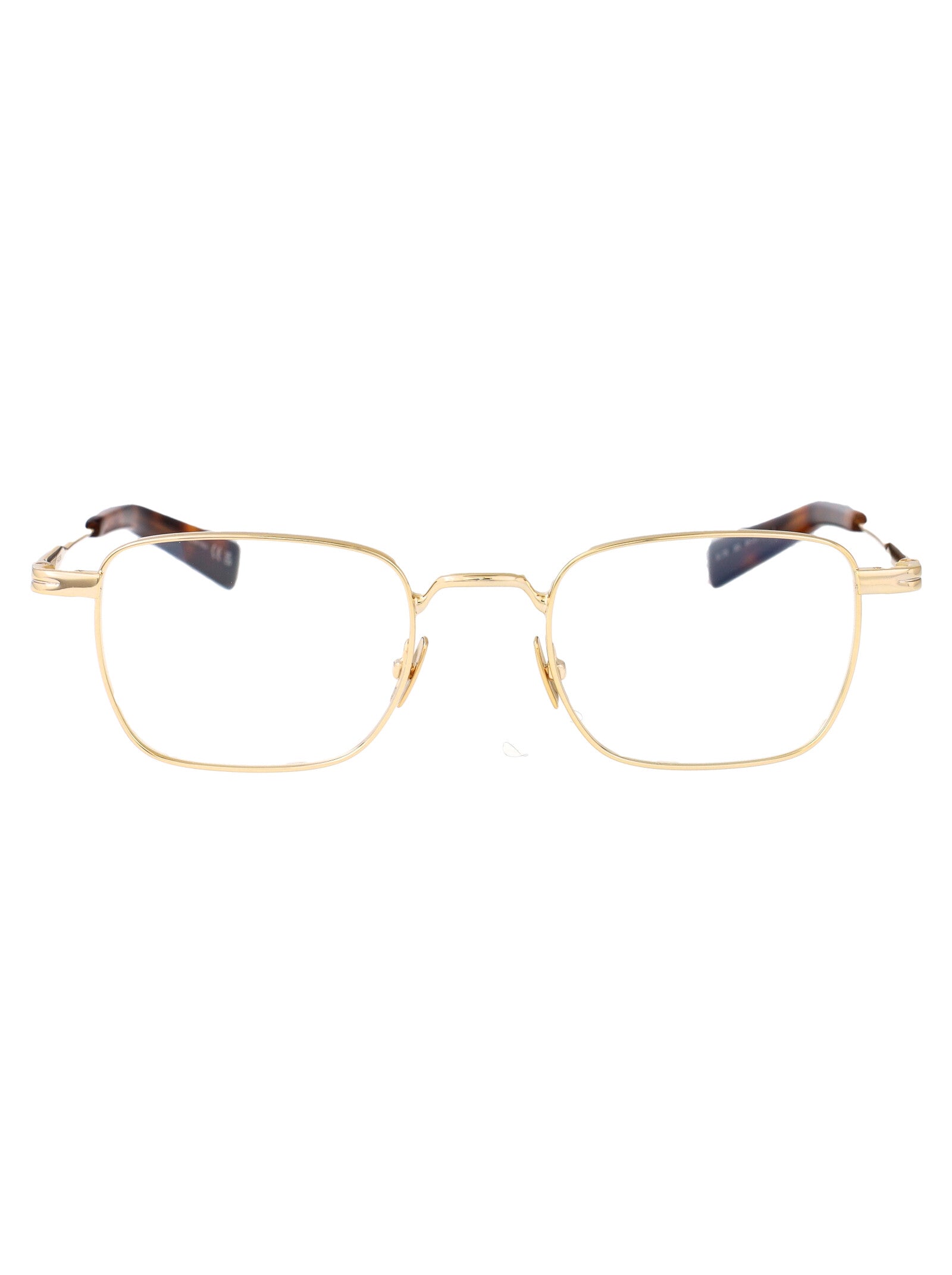 SAINT LAURENT Stylish Transparent Metal Optical Glasses for Women