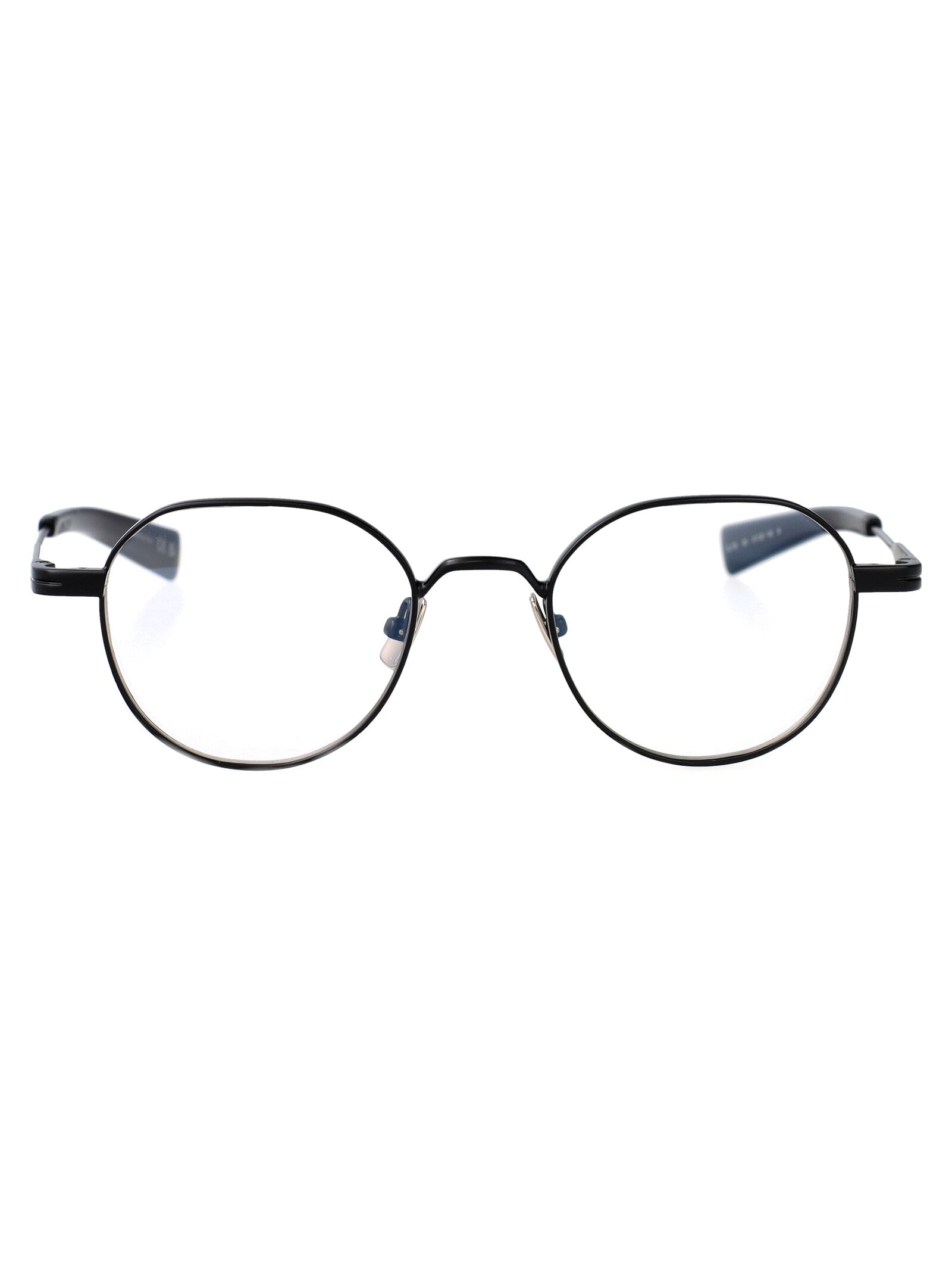 SAINT LAURENT Chic Transparent Metal Optical Glasses for Women
