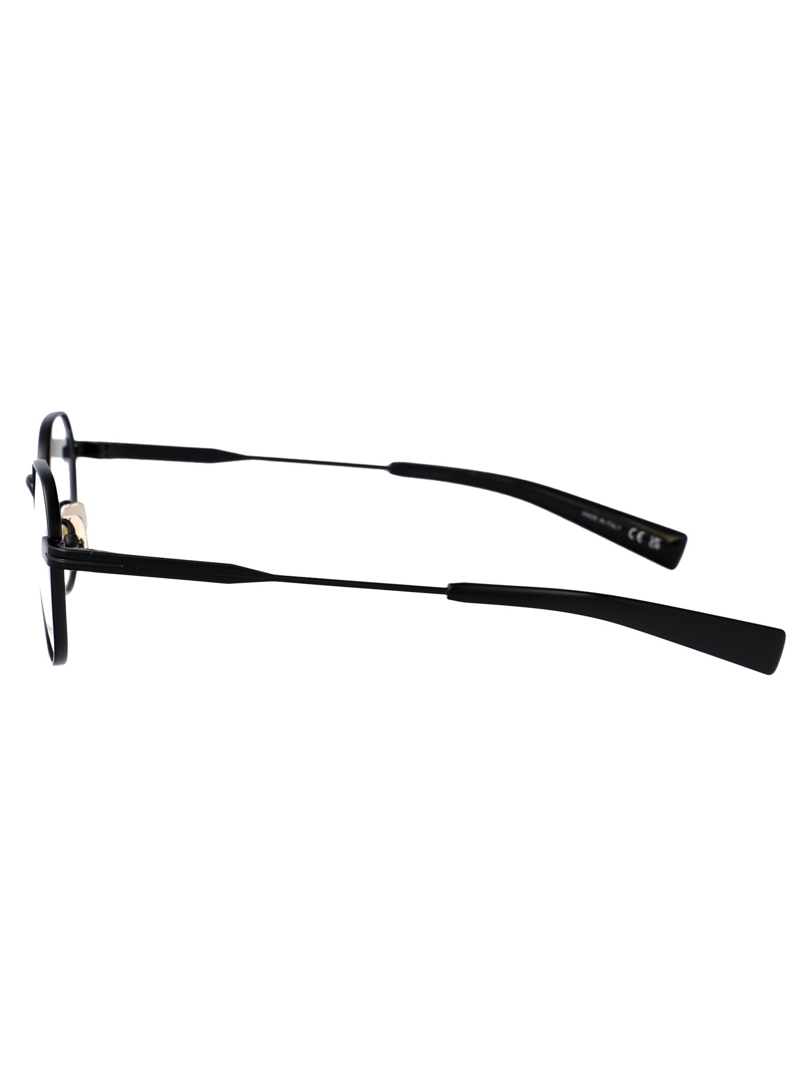 SAINT LAURENT Chic Transparent Metal Optical Glasses for Women