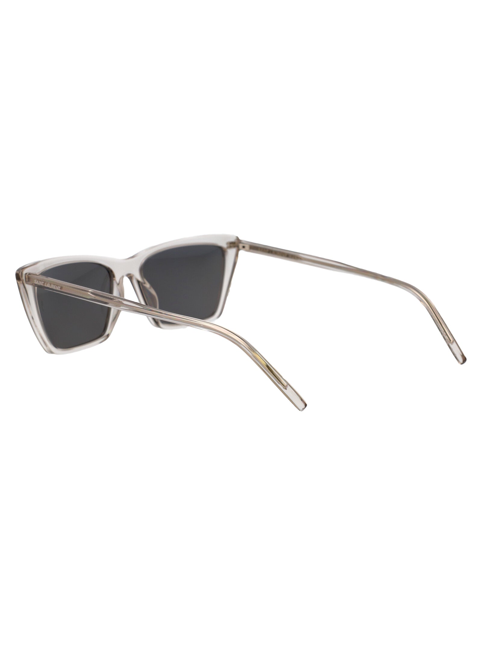 SAINT LAURENT Thin Frame Acetate Sunglasses