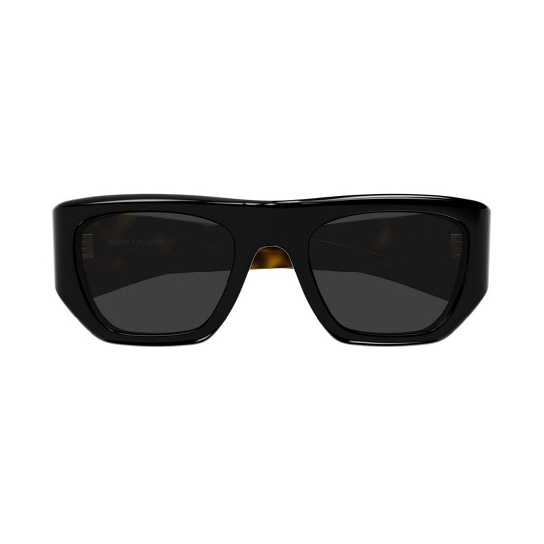 SAINT LAURENT Sleek Women's Mini Sunglasses with Black Lenses
