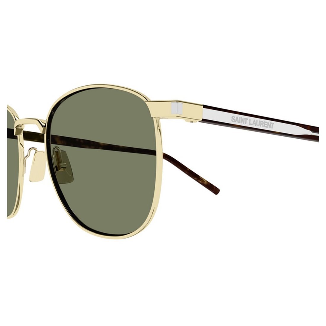 SAINT LAURENT Fashion-Forward Crystal-Resin Sunglasses