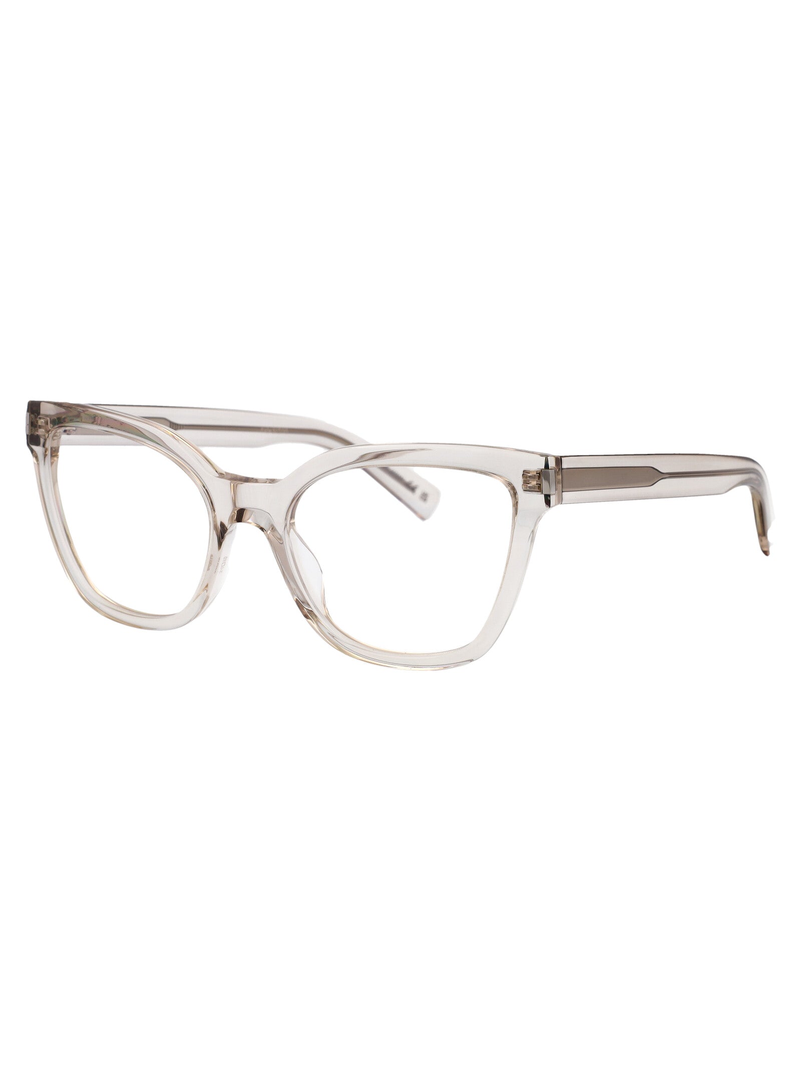 SAINT LAURENT Stylish Transparent Resin Optical Glasses for Women