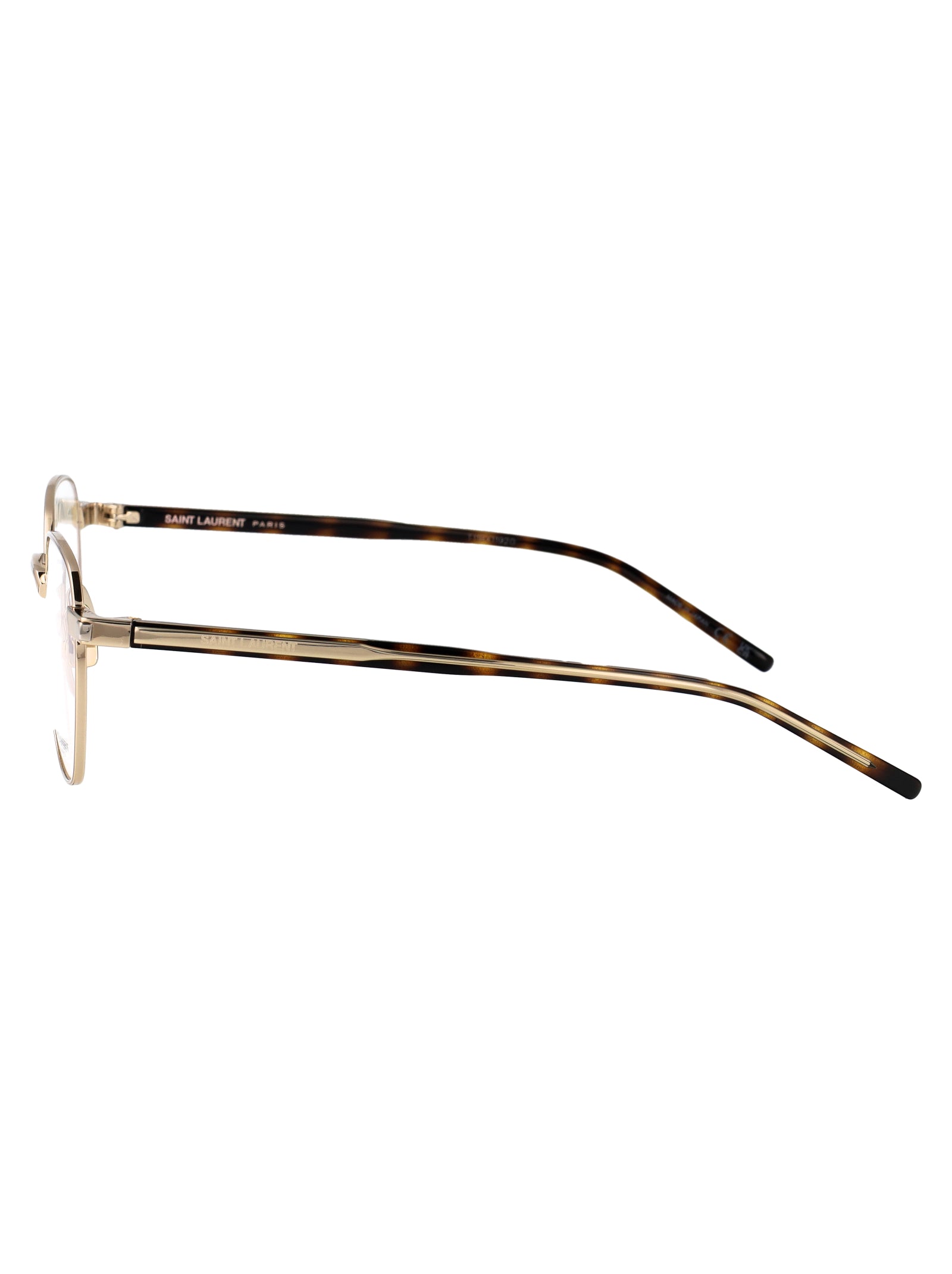 SAINT LAURENT Unique Crystal-Embellished Metal Glasses for All
