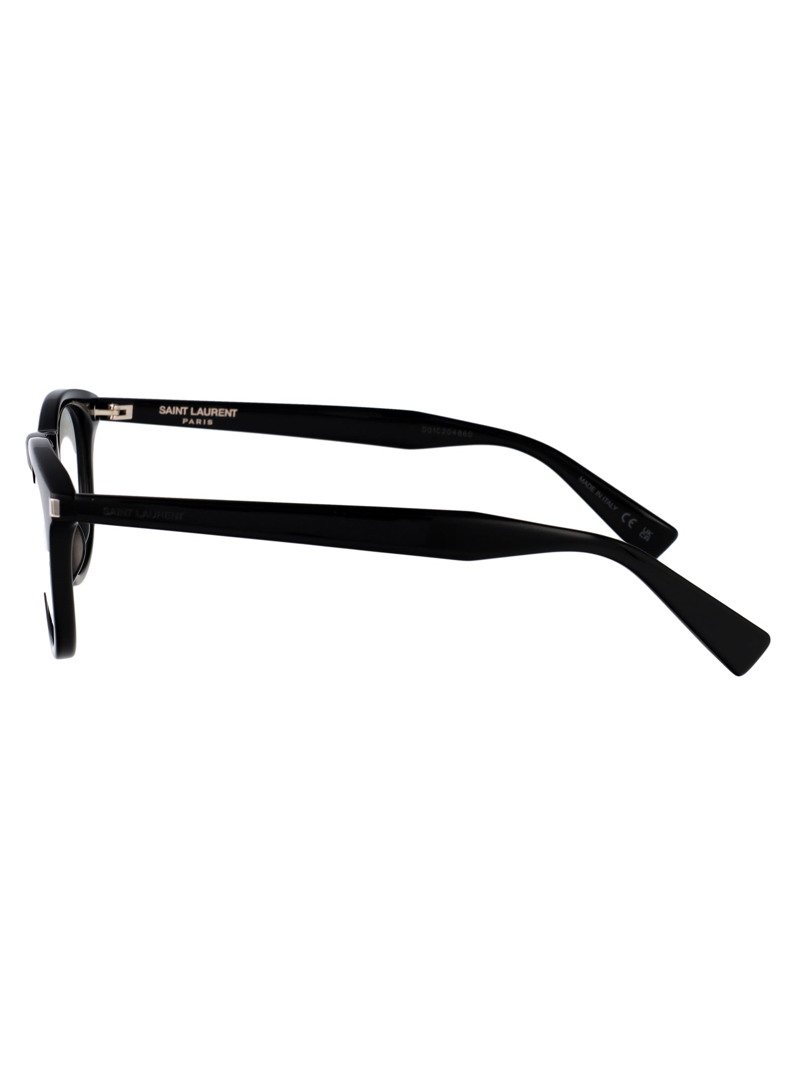 SAINT LAURENT Transparent Recycled Acetate Optical Glasses