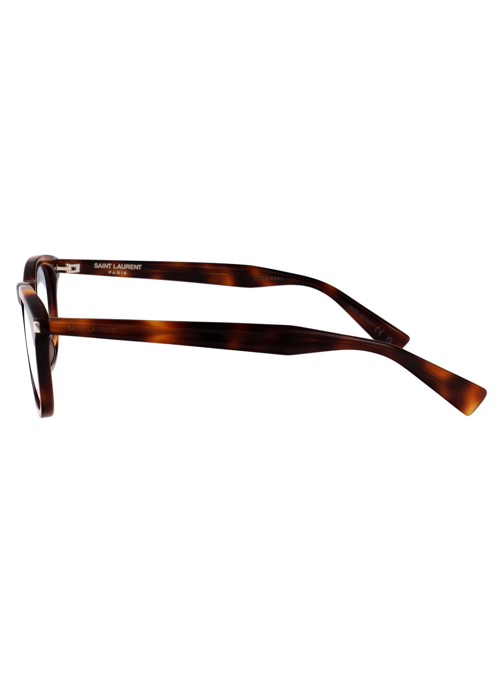 SAINT LAURENT Transparent Mini Recycled Acetate Optical Glasses for All