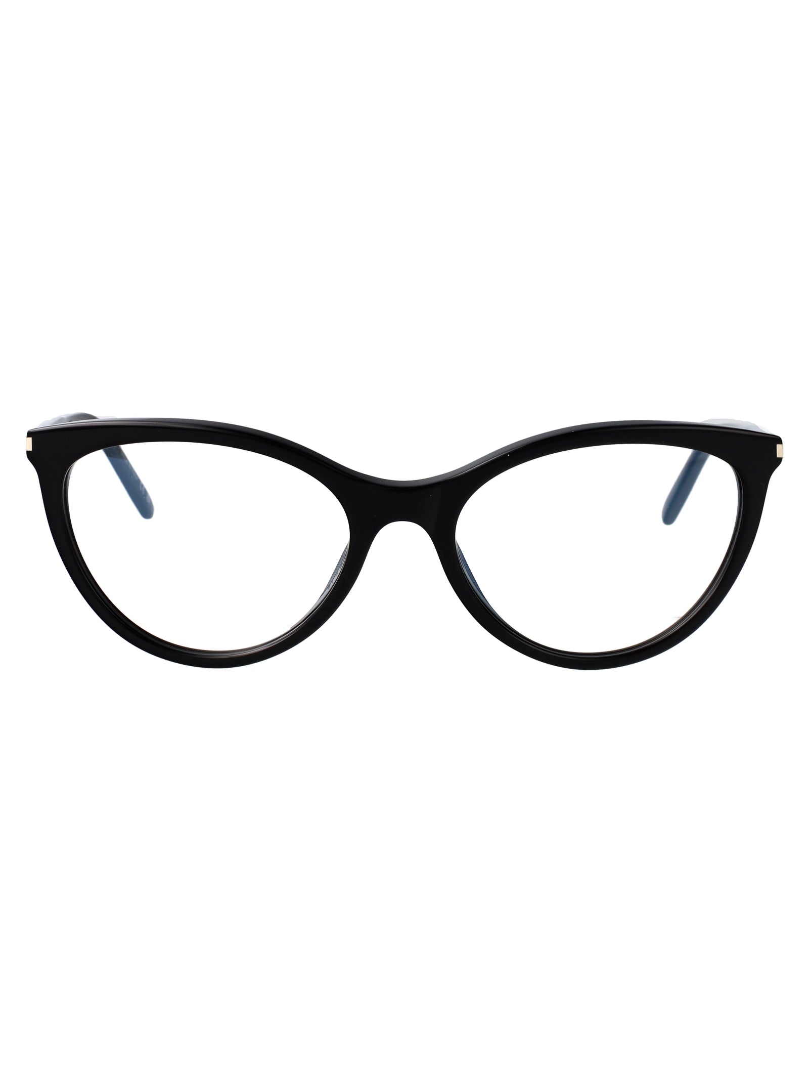SAINT LAURENT Chic Transparent Recycled Acetate Optical Glasses