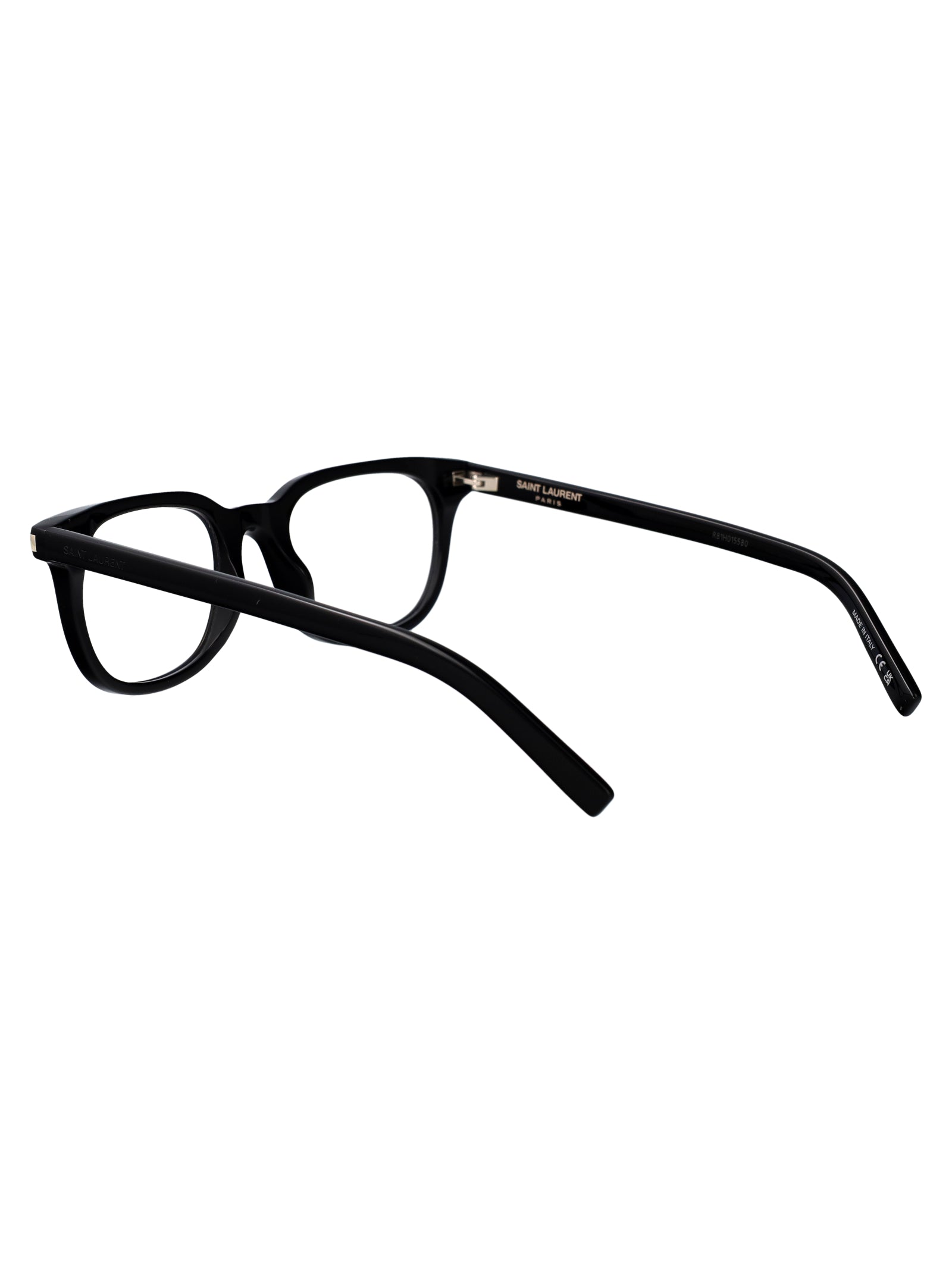 SAINT LAURENT Transparent Recycled Acetate Optical Glasses