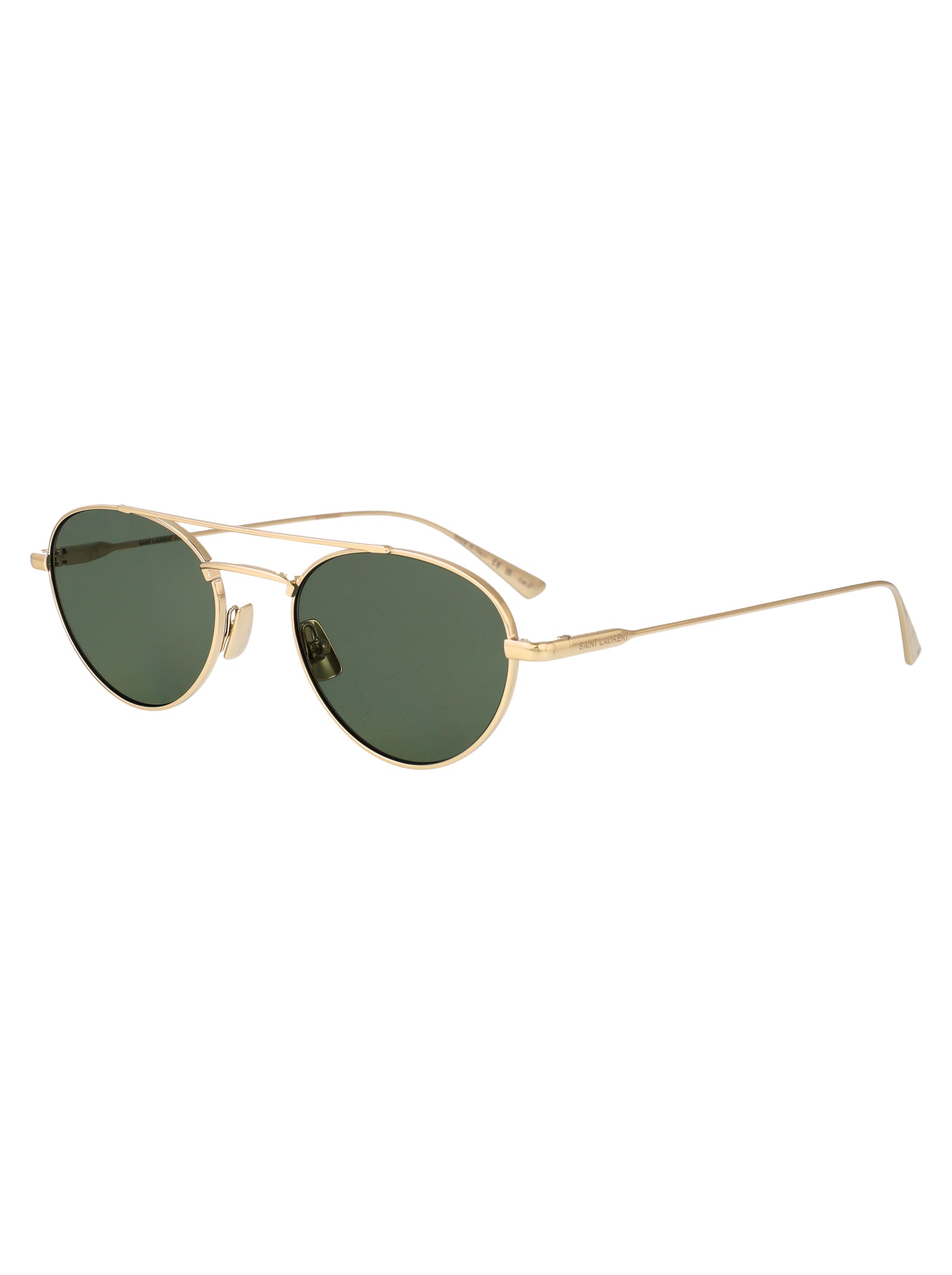 SAINT LAURENT Metal Mini Sunglasses for Women