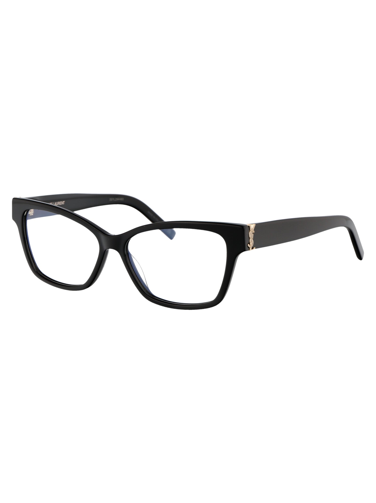 SAINT LAURENT Transparent Acetate Optical Glasses for Women