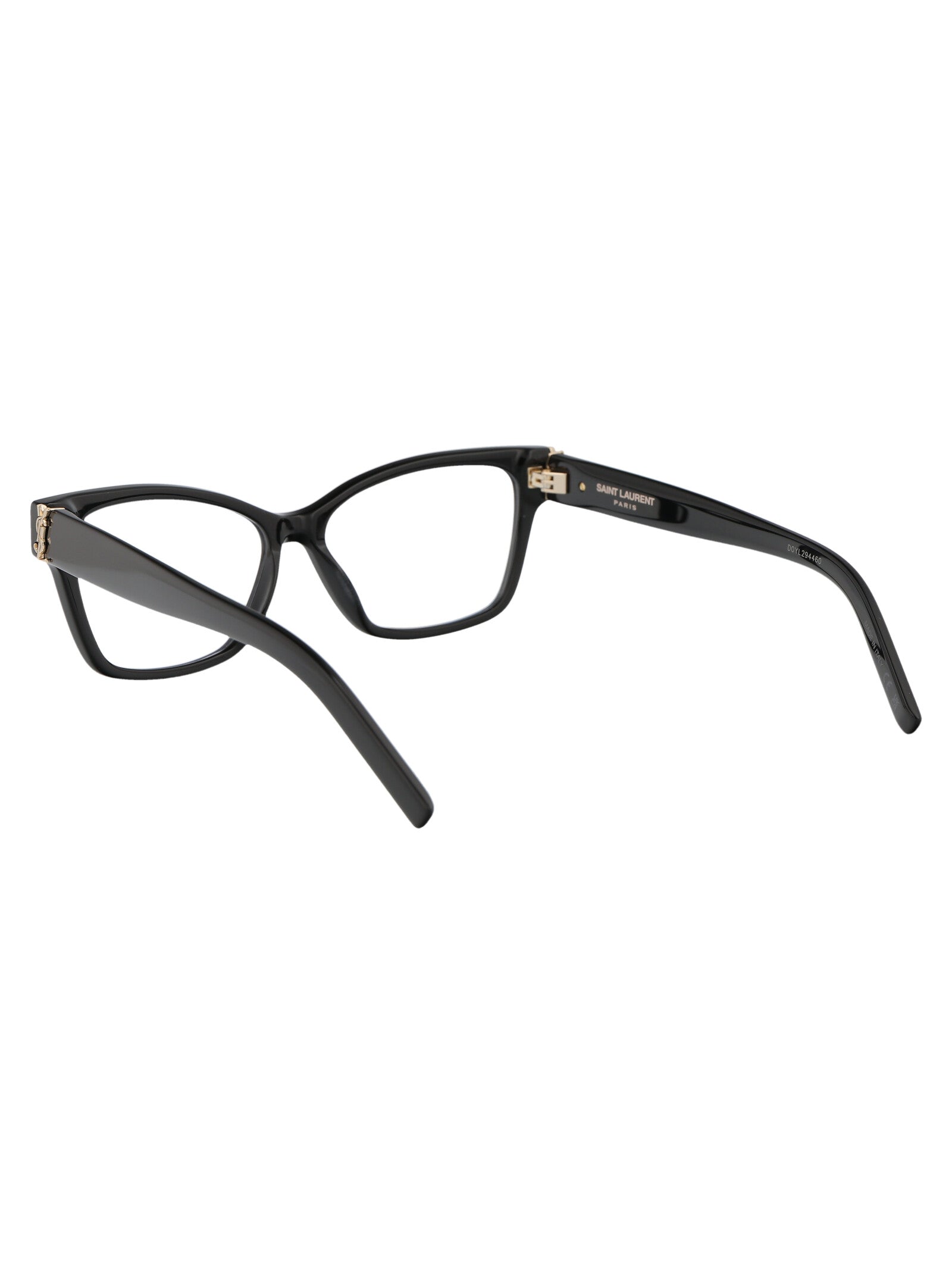 SAINT LAURENT Transparent Acetate Optical Glasses for Women