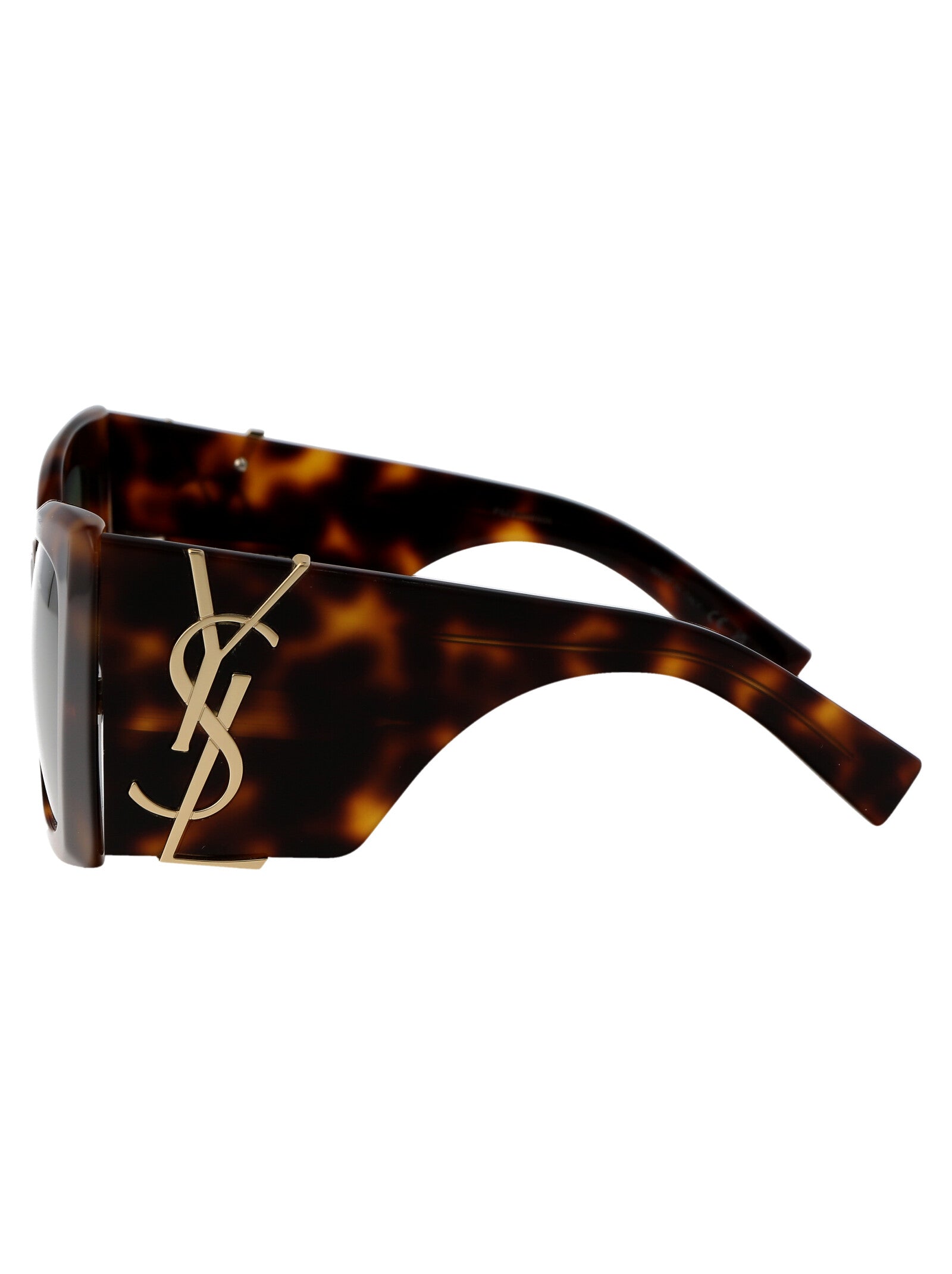 SAINT LAURENT Acetate Havana Sunglasses - SL M119 Blaze for Women