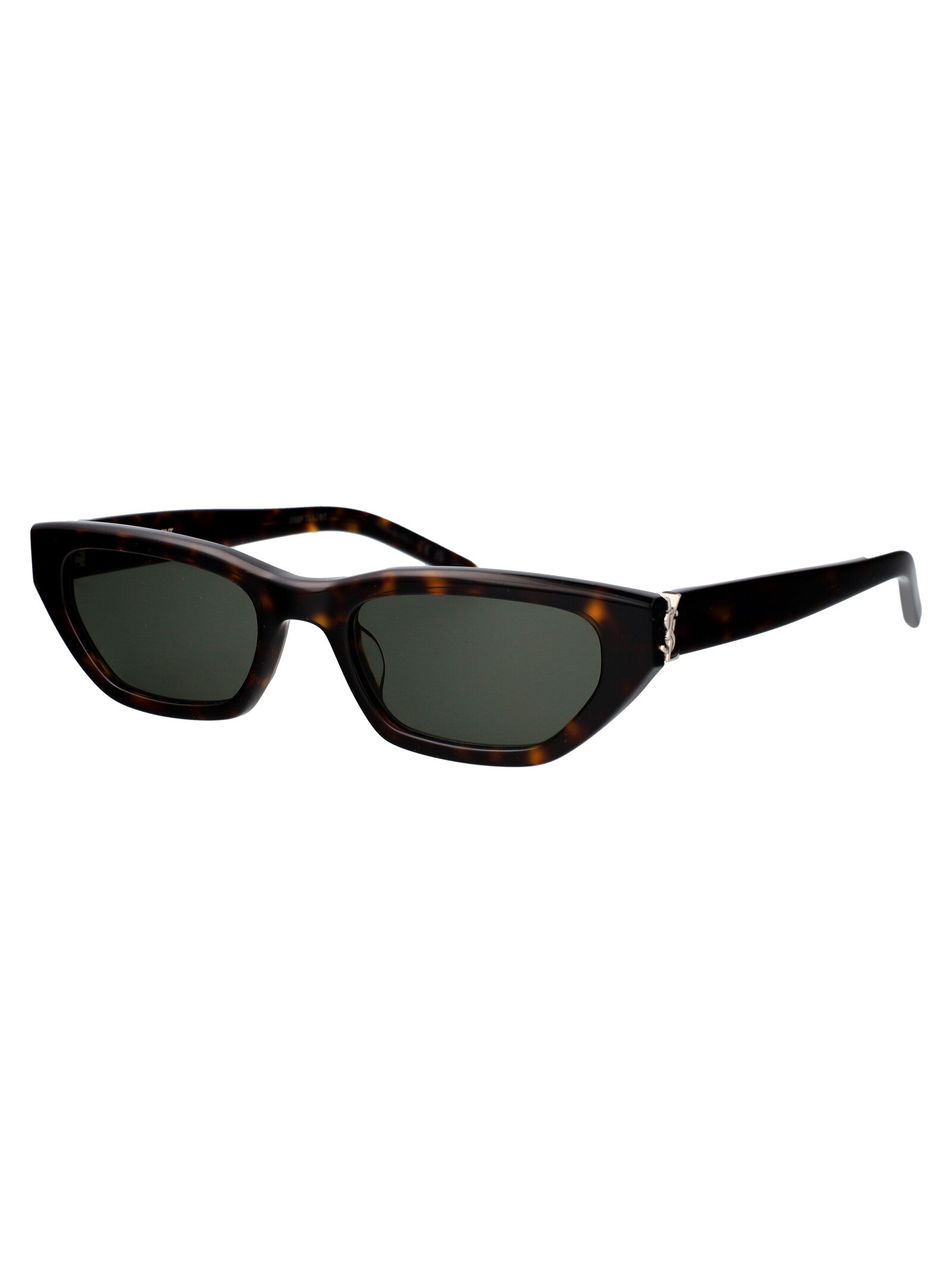 SAINT LAURENT Havana Acetate Sunglasses