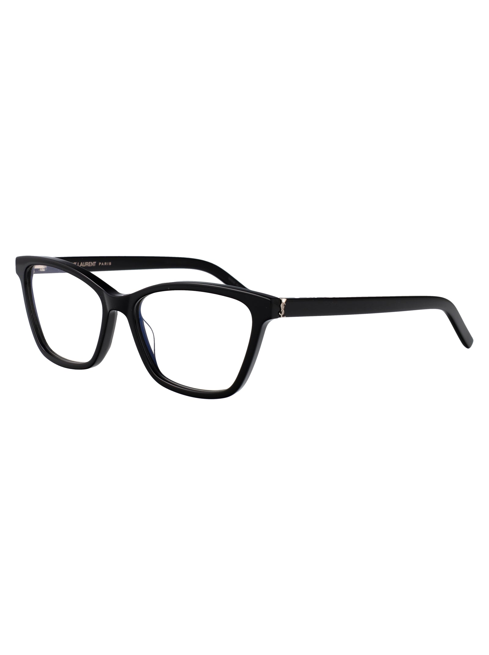 SAINT LAURENT Transparent Acetate Optical Glasses for Women
