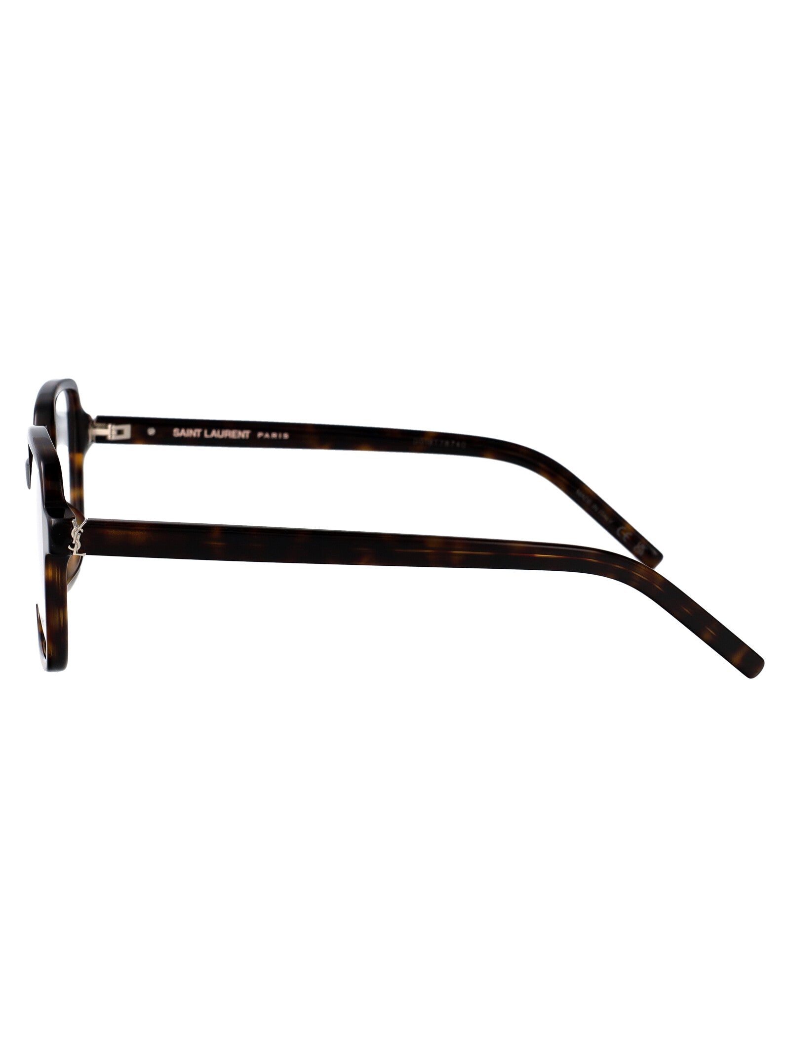 SAINT LAURENT Chic Transparent Acetate Optical Glasses for Women