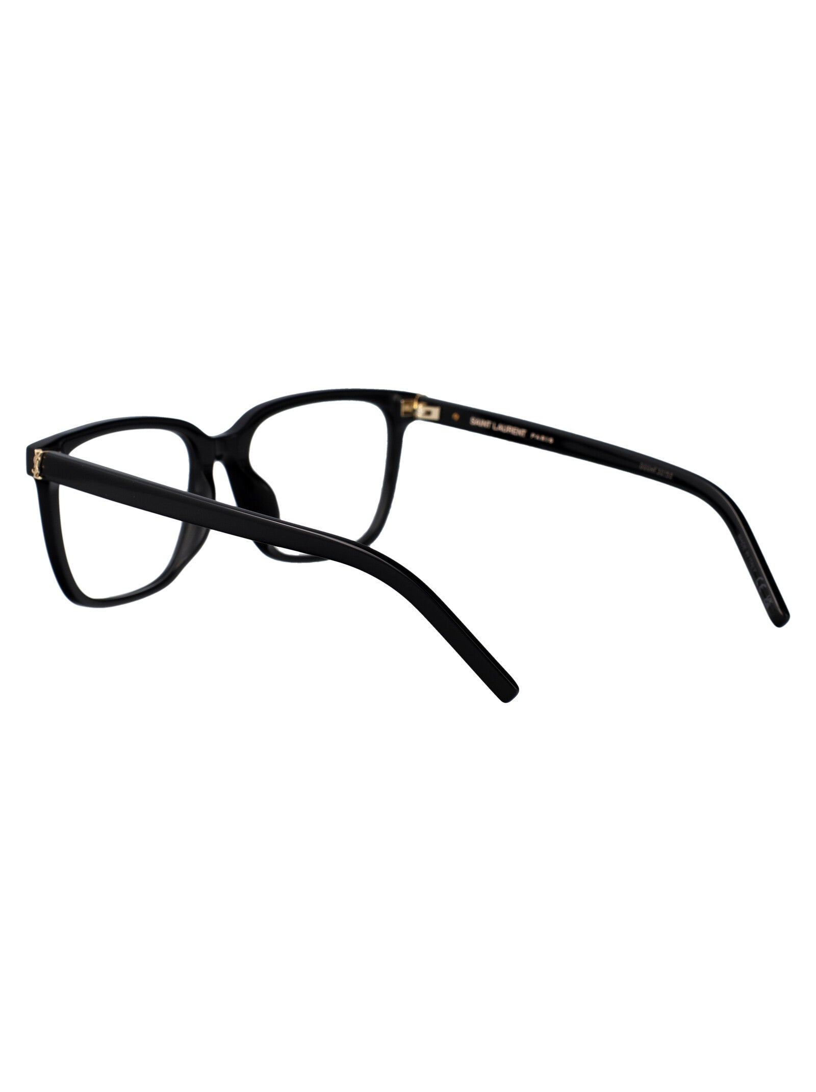 SAINT LAURENT Transparent Acetate Optical Glasses for Women