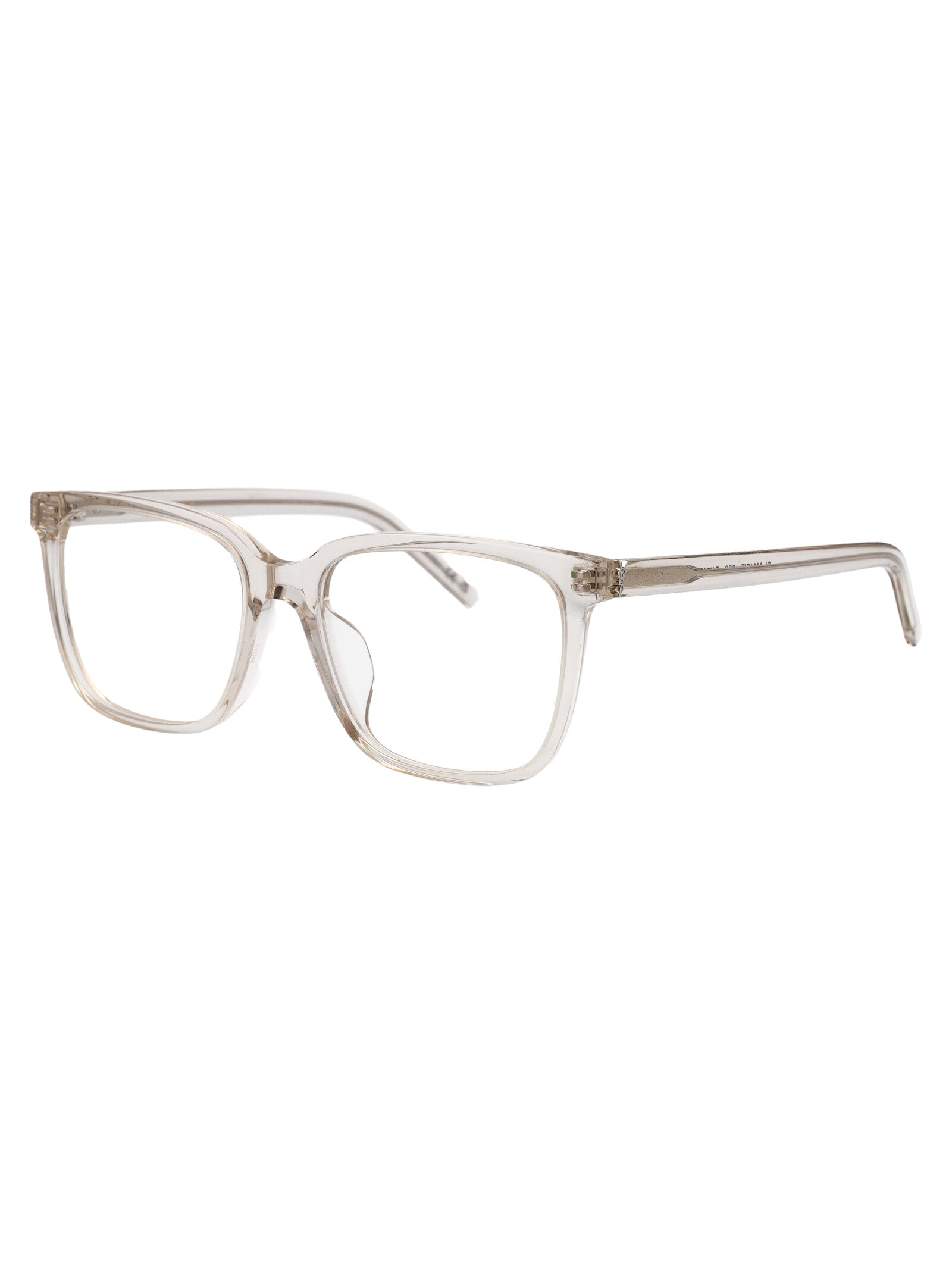 SAINT LAURENT Transparent Acetate Optical Glasses for Women