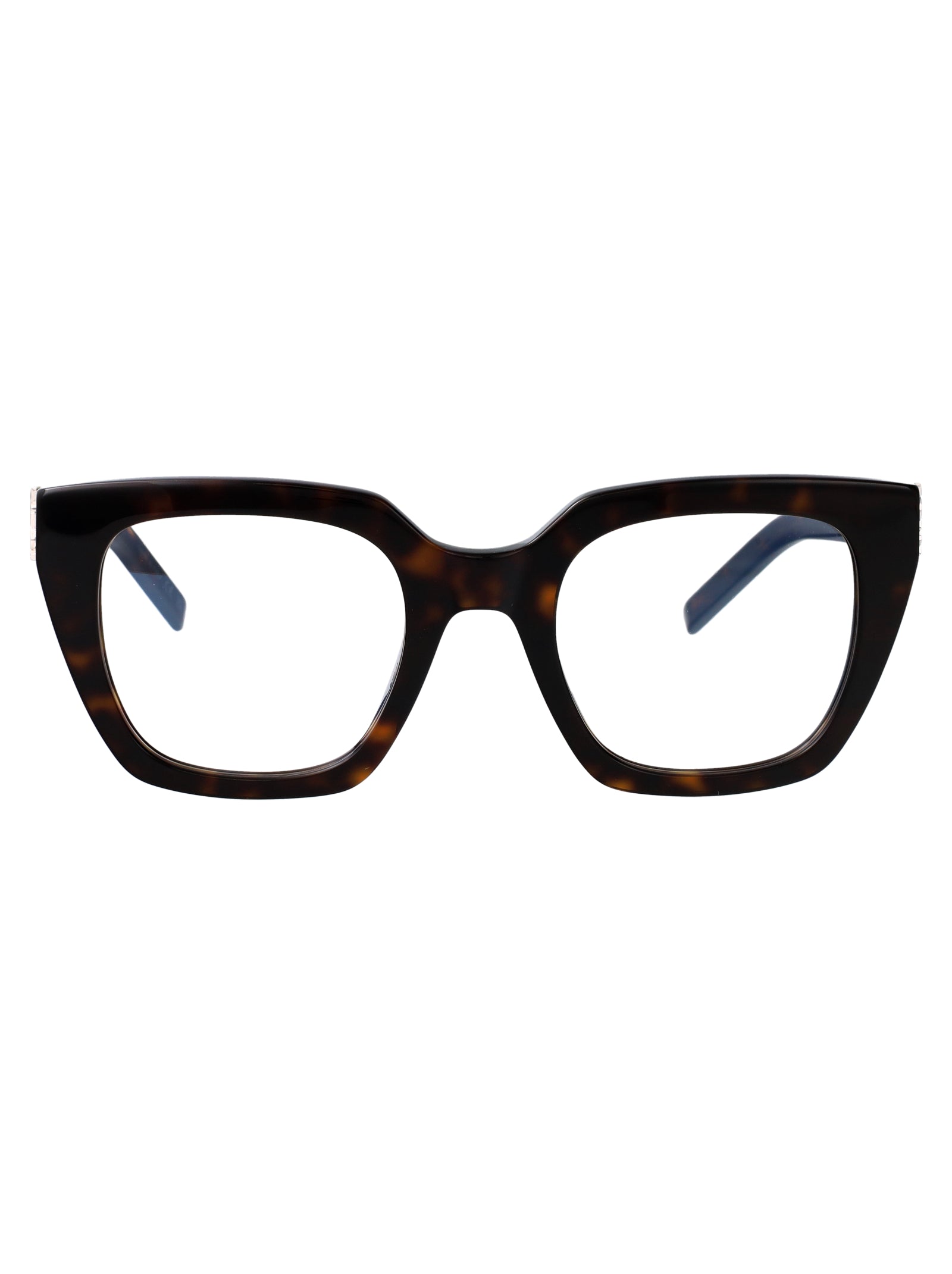 SAINT LAURENT Transparent Recycled Acetate Optical Glasses for Women
