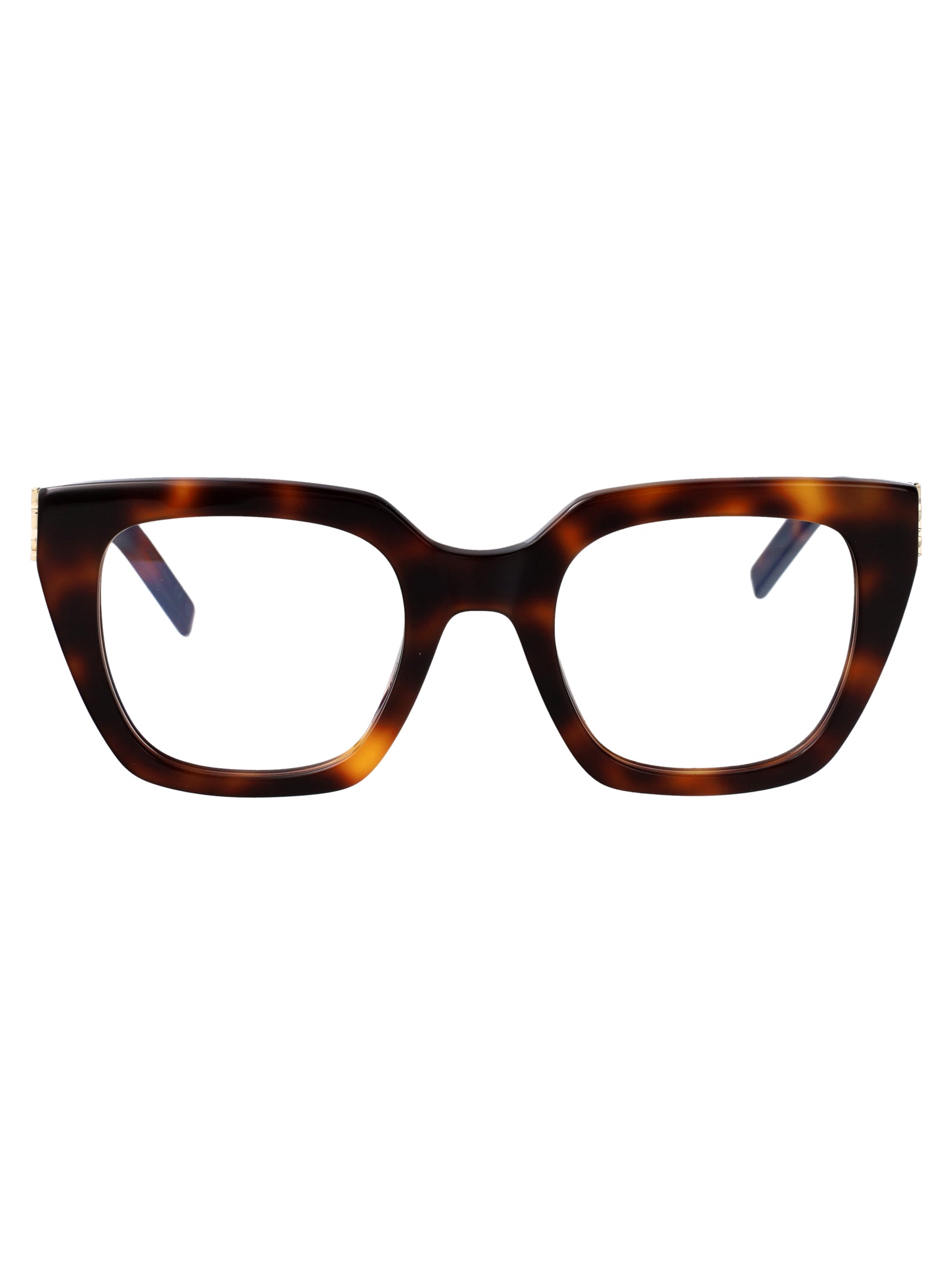 SAINT LAURENT Stylish Transparent Recycled Acetate Glasses for Women