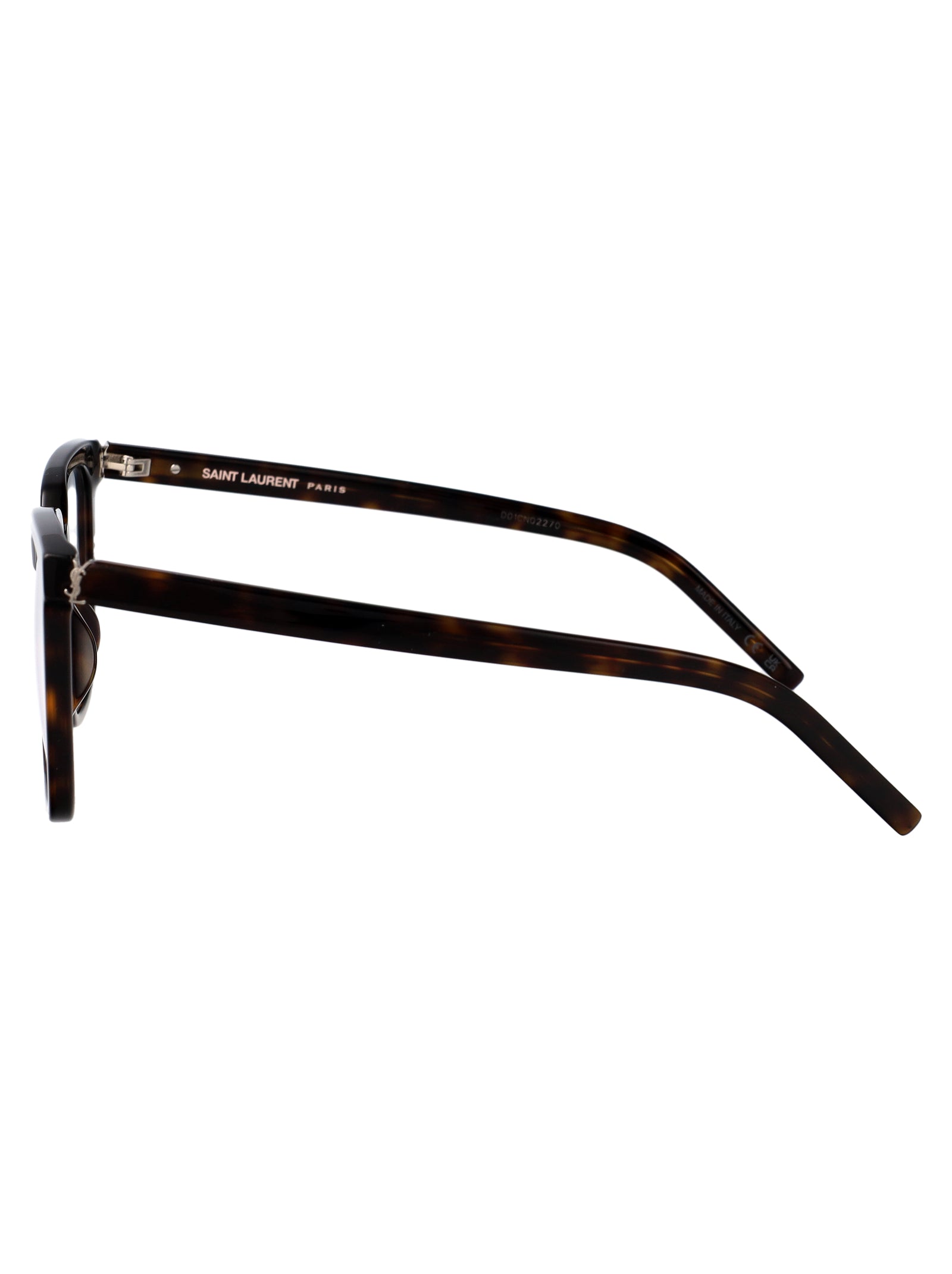 SAINT LAURENT Transparent Recycled Acetate Women’s Optical Glasses