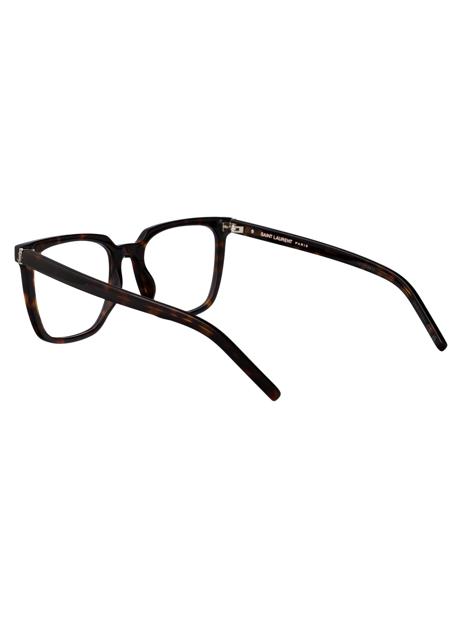 SAINT LAURENT Transparent Recycled Acetate Women’s Optical Glasses