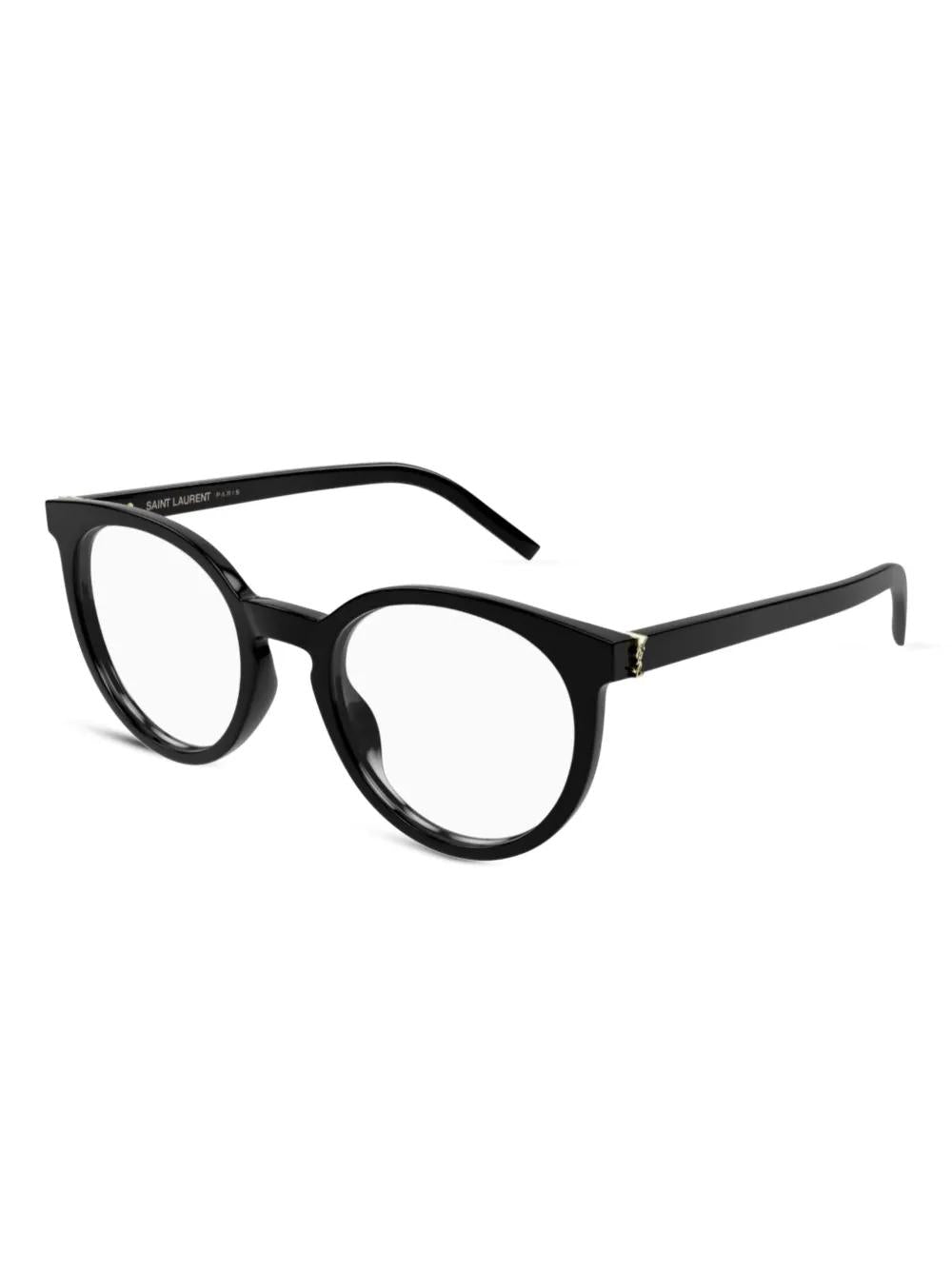 SAINT LAURENT Chic Transparent Acetate Optical Glasses for Women