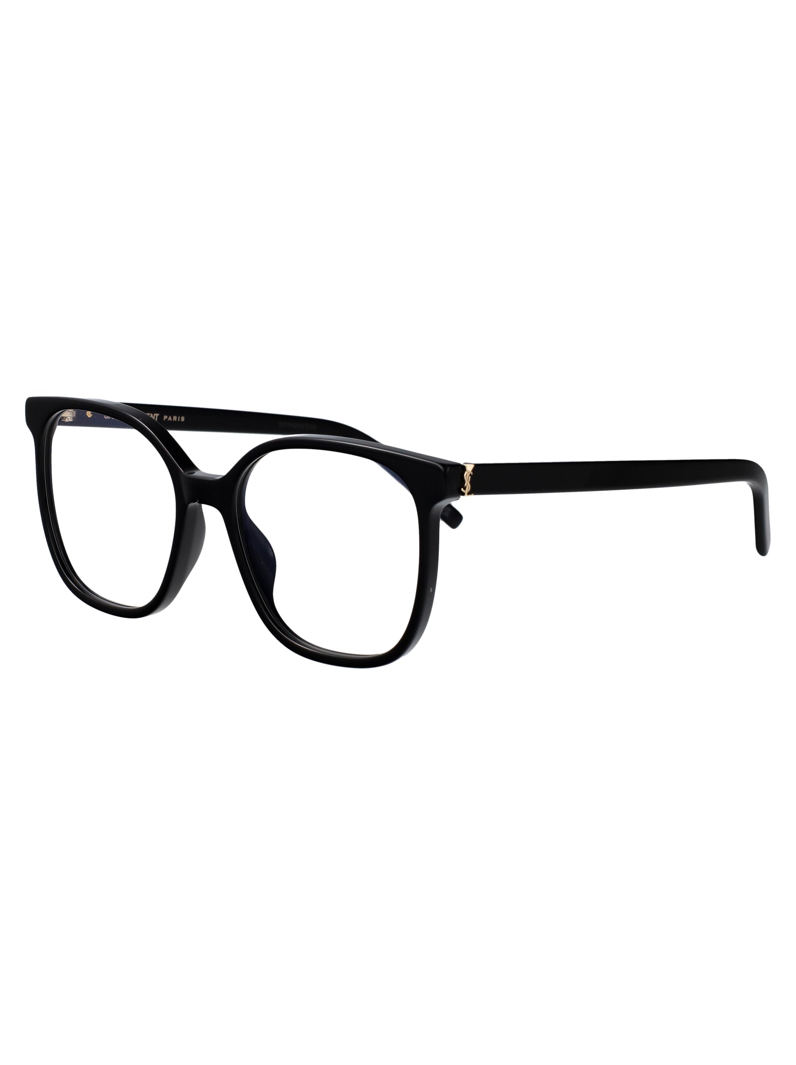 SAINT LAURENT Transparent Recycled Acetate Glasses for Women