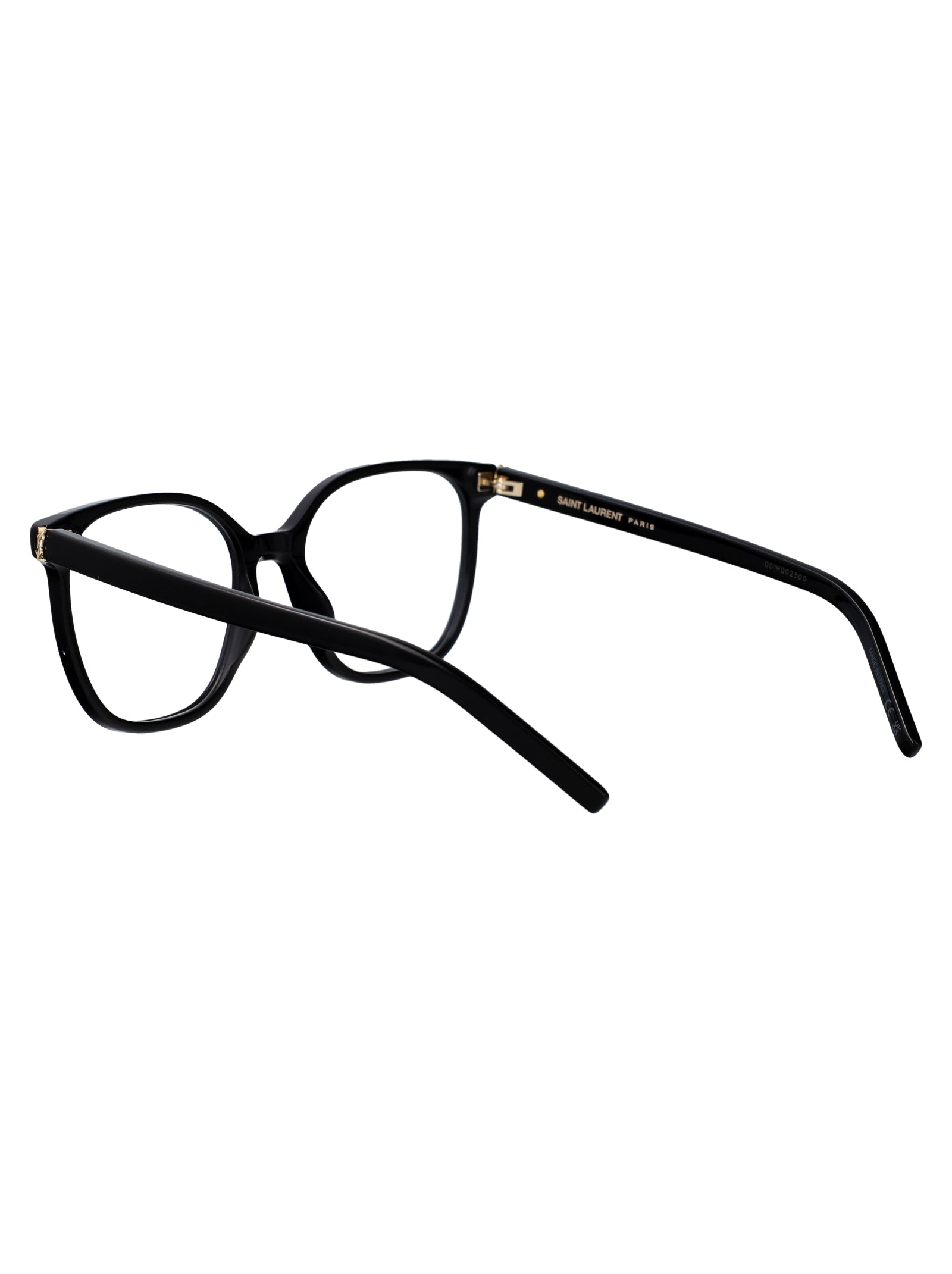 SAINT LAURENT Transparent Recycled Acetate Glasses for Women